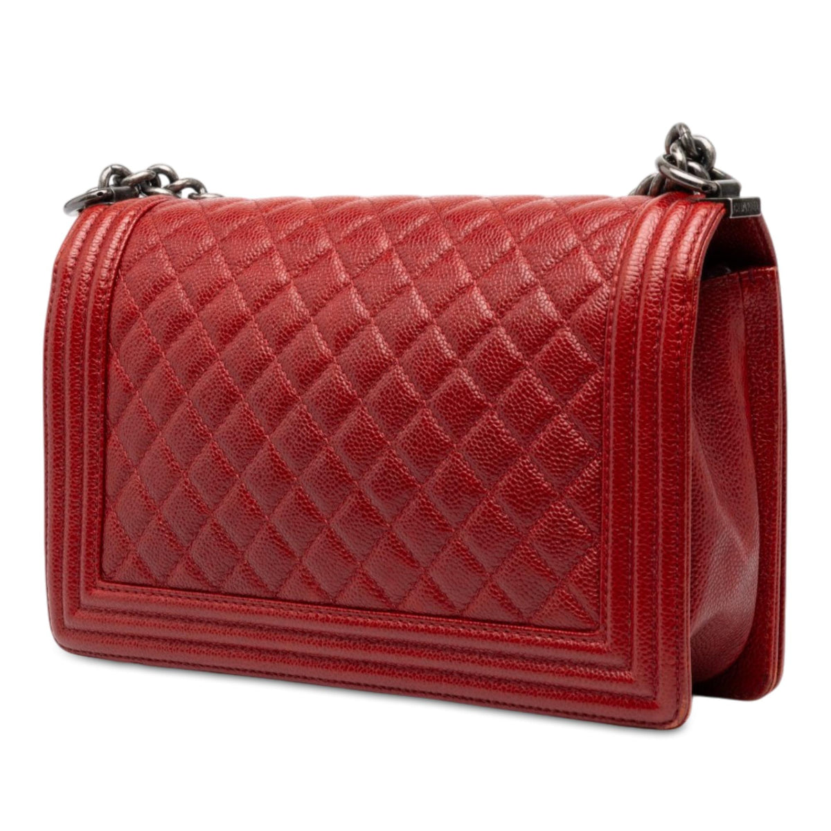 Chanel Medium Quilted Caviar Boy Flap