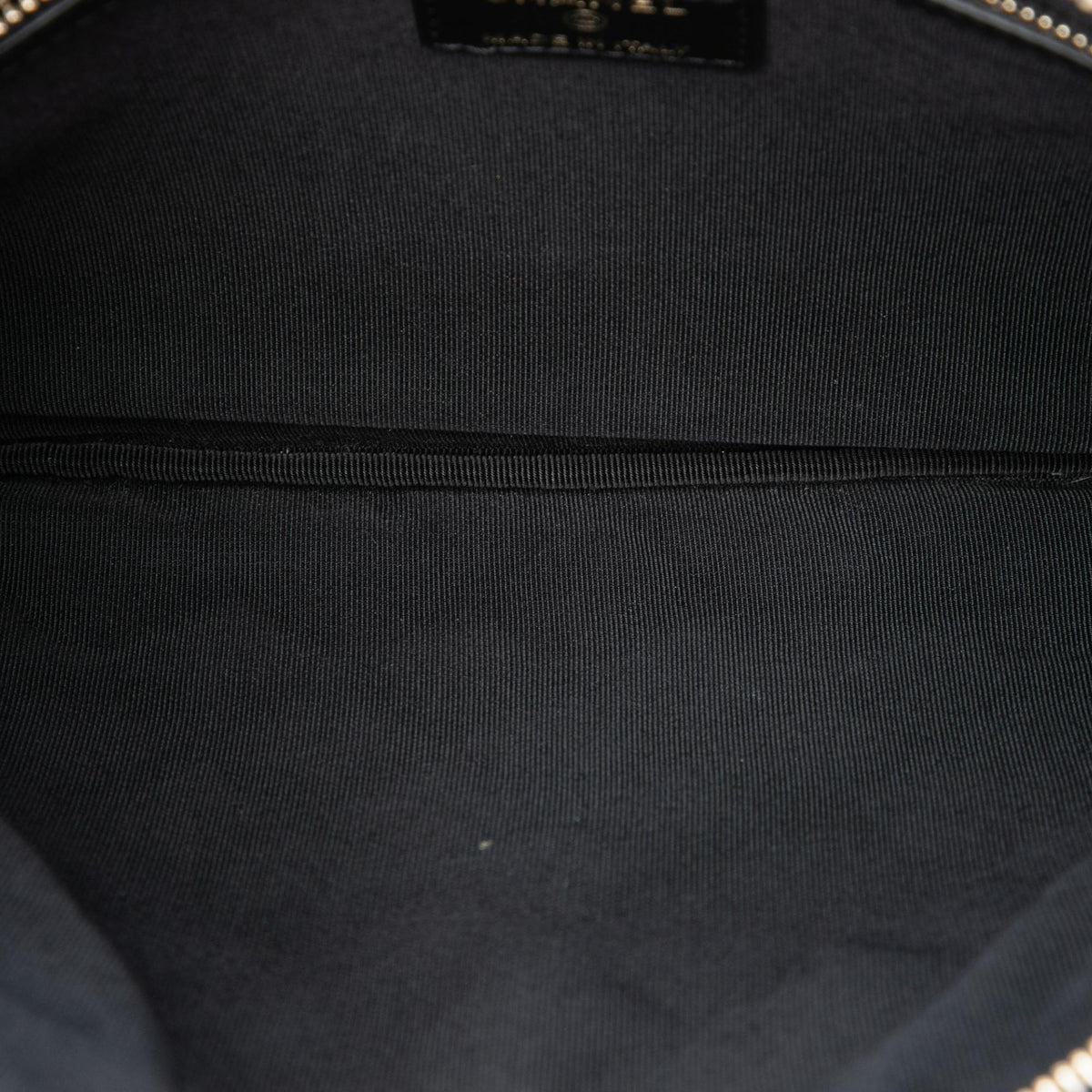 Chanel Medium Quilted Caviar Boy O Case Clutch