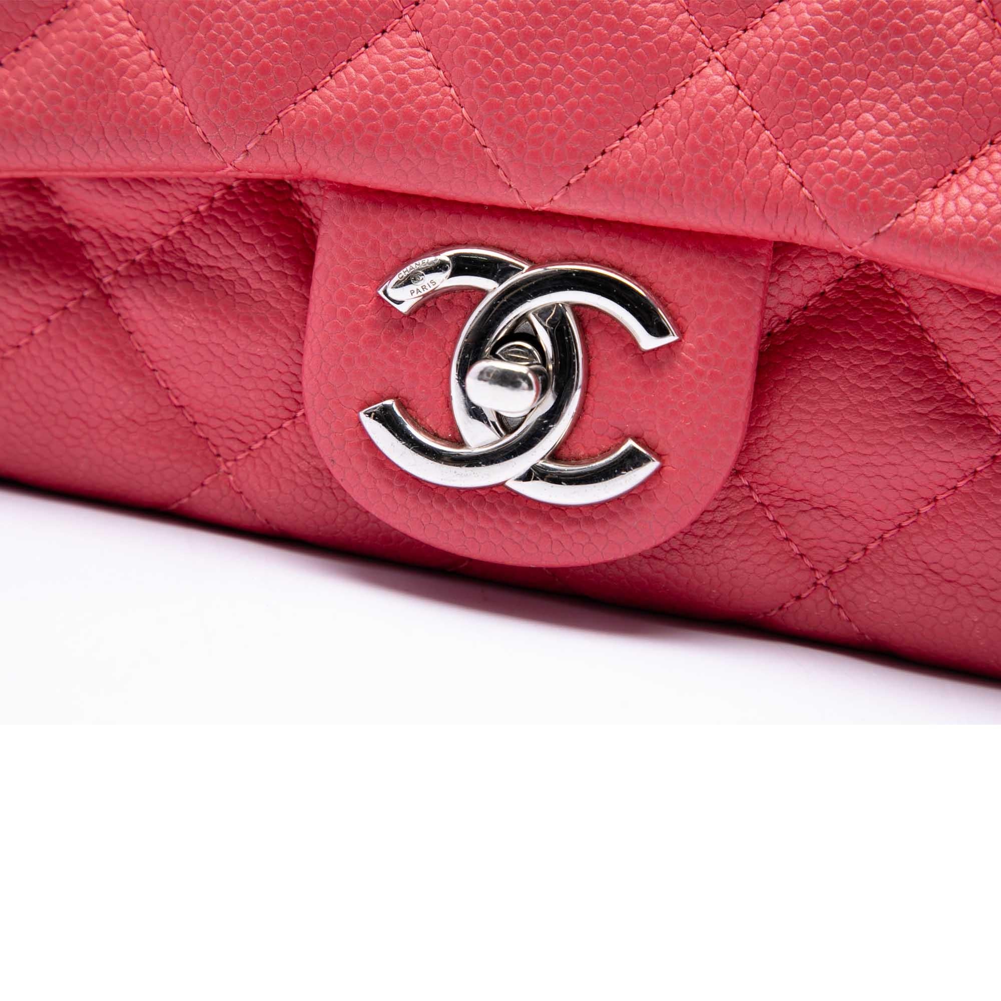 Chanel Medium Quilted Caviar Easy Flap