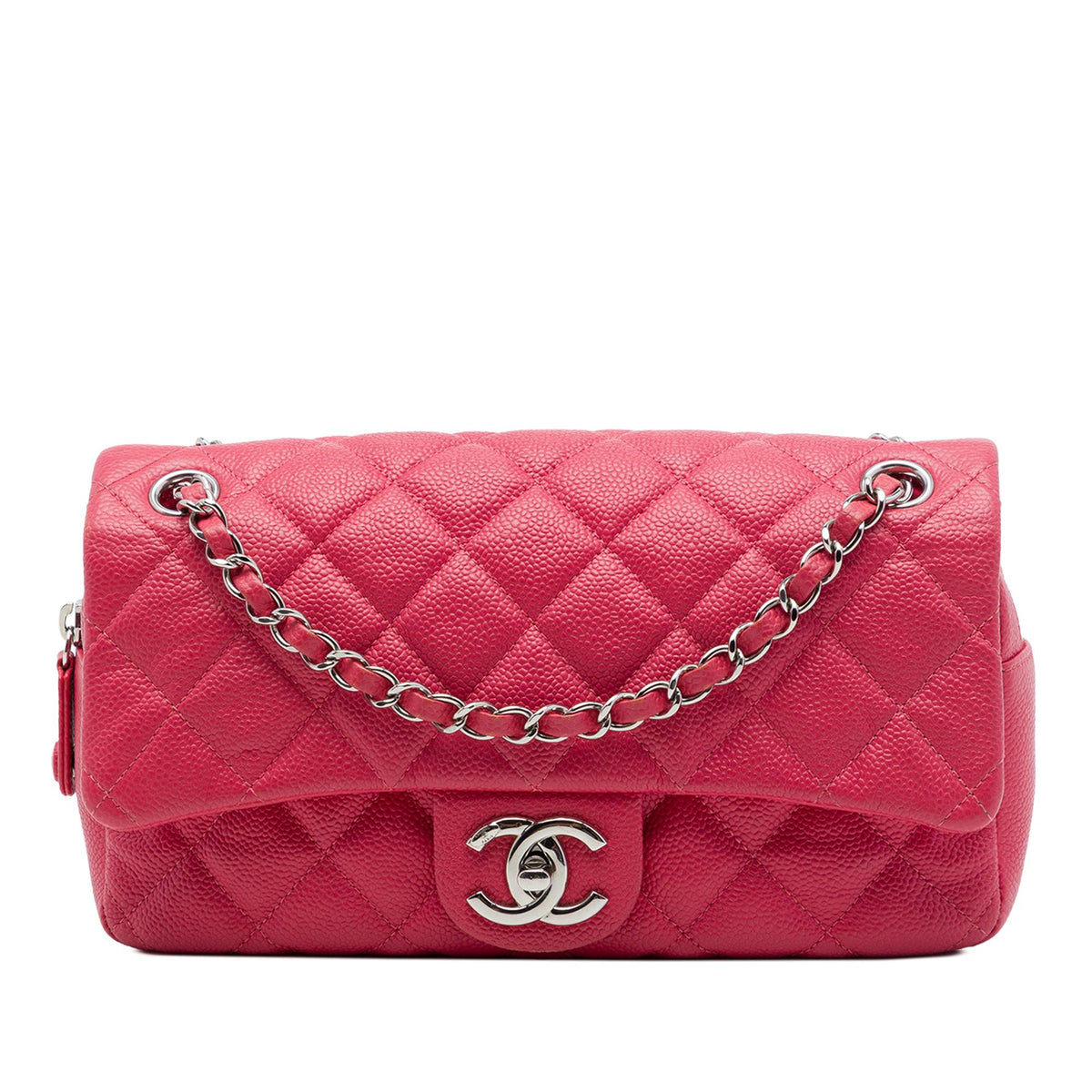 Chanel Medium Quilted Caviar Easy Flap
