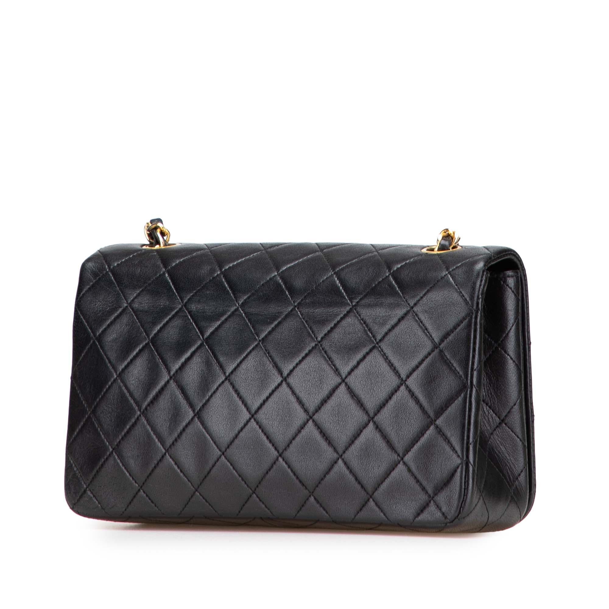 Chanel Medium Quilted Lambskin Full Flap