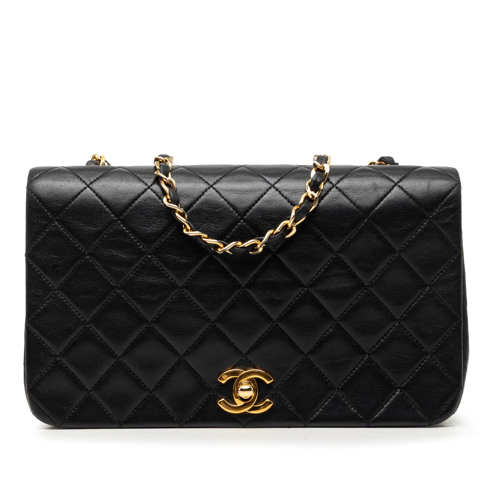 Chanel Medium Quilted Lambskin Full Flap