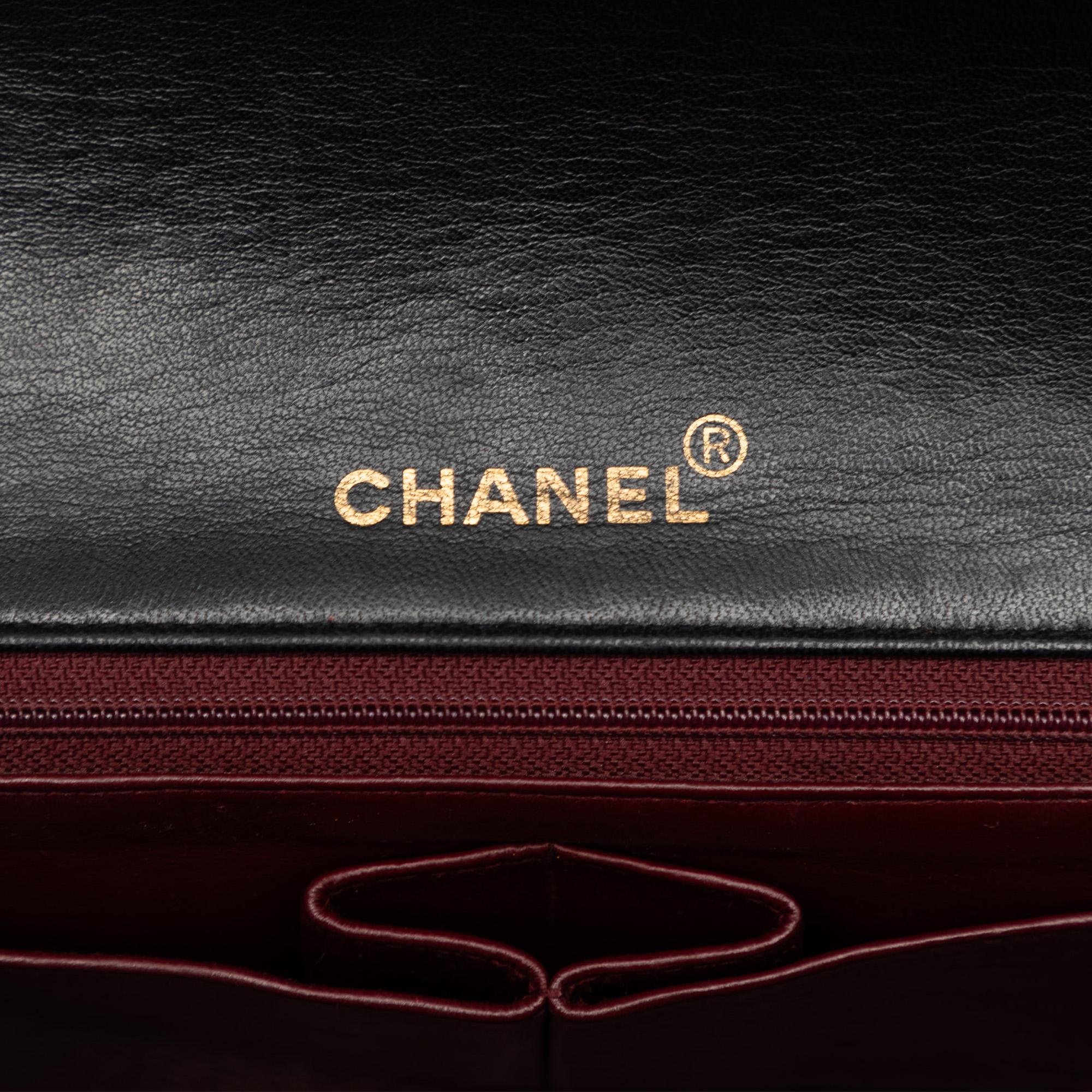 Chanel Medium Quilted Lambskin Full Flap