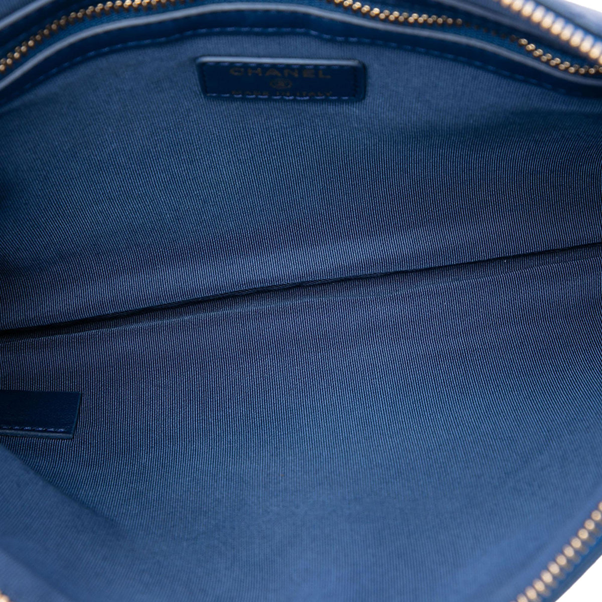 Chanel Medium Quilted Lambskin O Case Clutch