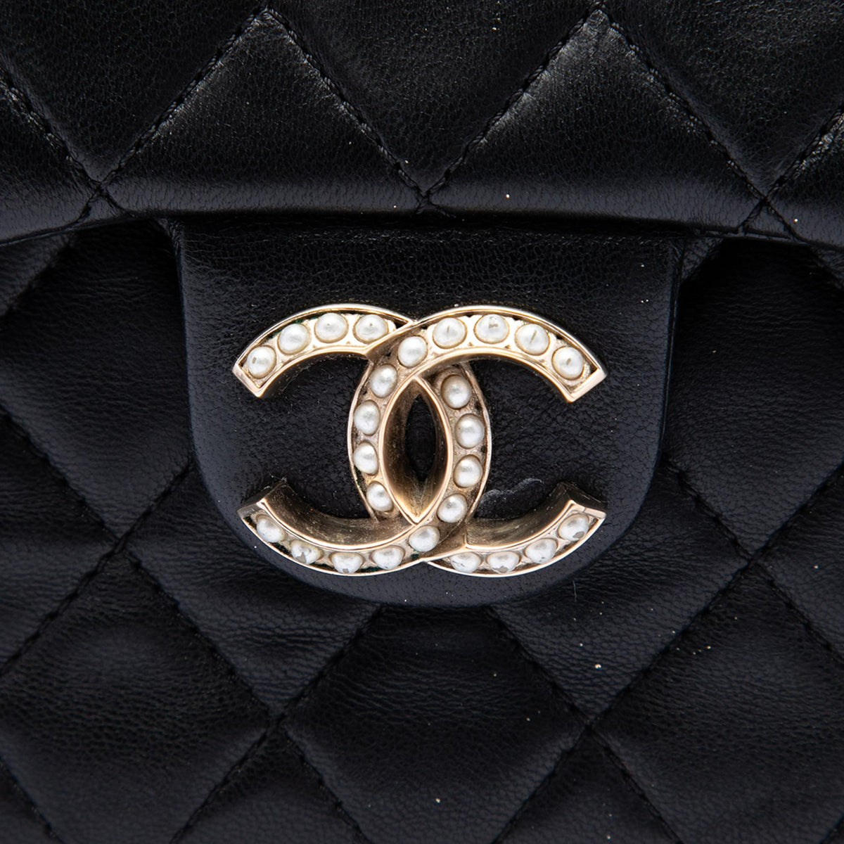 Chanel Medium Quilted Lambskin Westminster Pearl Flap