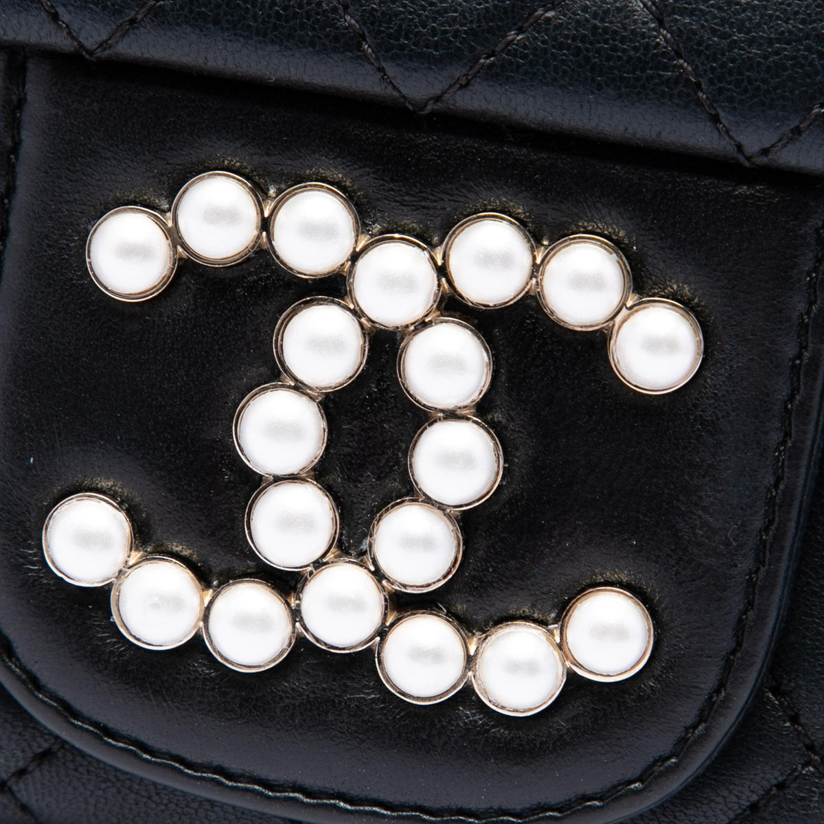 Chanel Medium Quilted Lambskin Westminster Pearl Flap