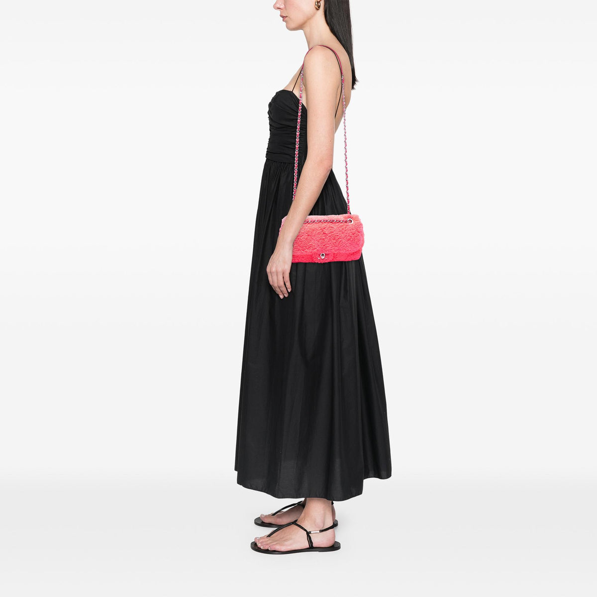 Chanel Medium Quilted Terry Cloth Coco Beach Flap