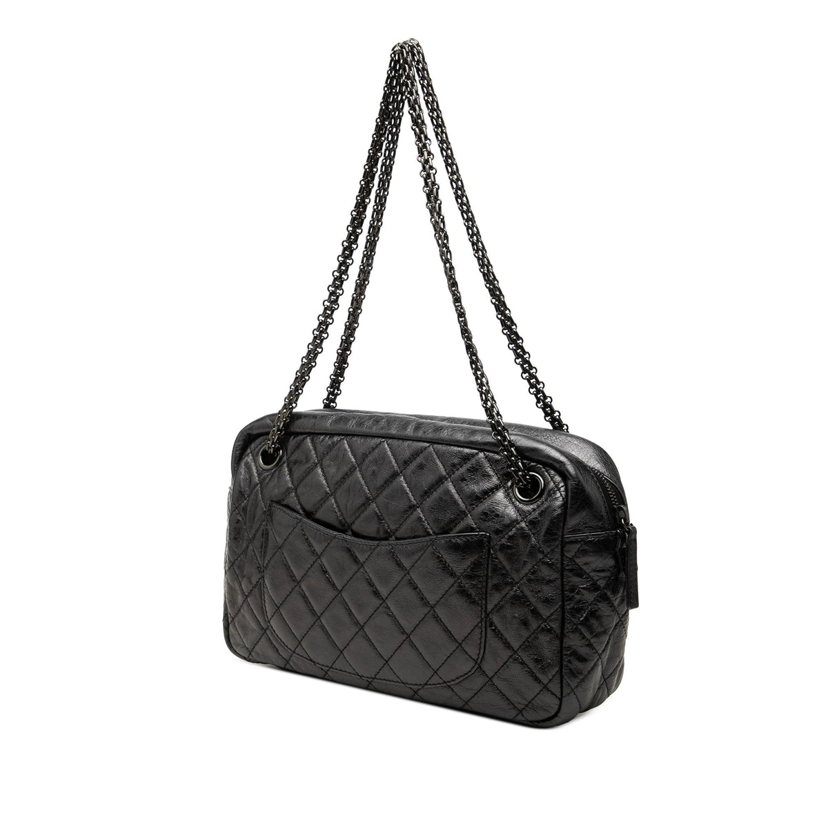 Chanel Medium Reissue 2.55 Quilted Aged Calfskin Camera Bag
