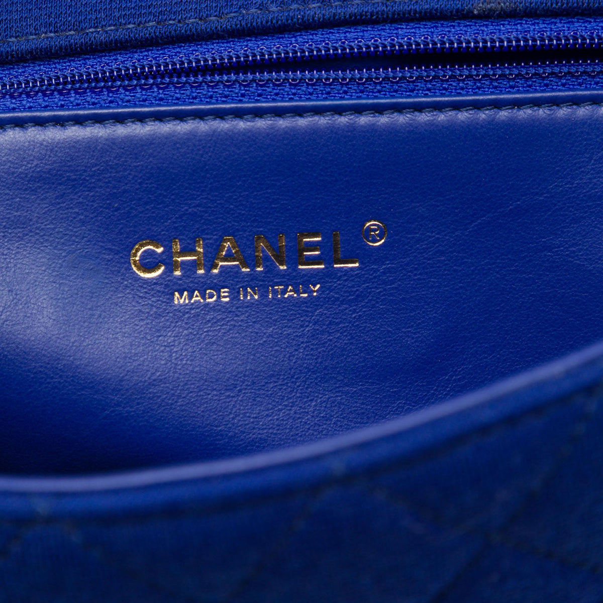 Chanel Medium Tricolor Jersey CC Filigree Flap