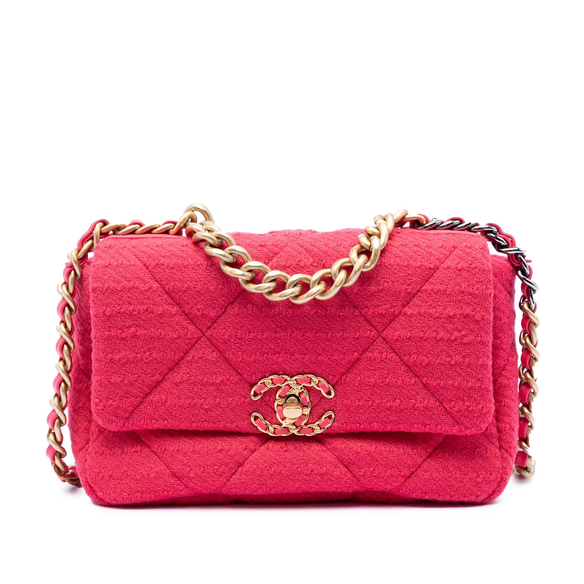 Chanel Medium Tweed 19 Flap