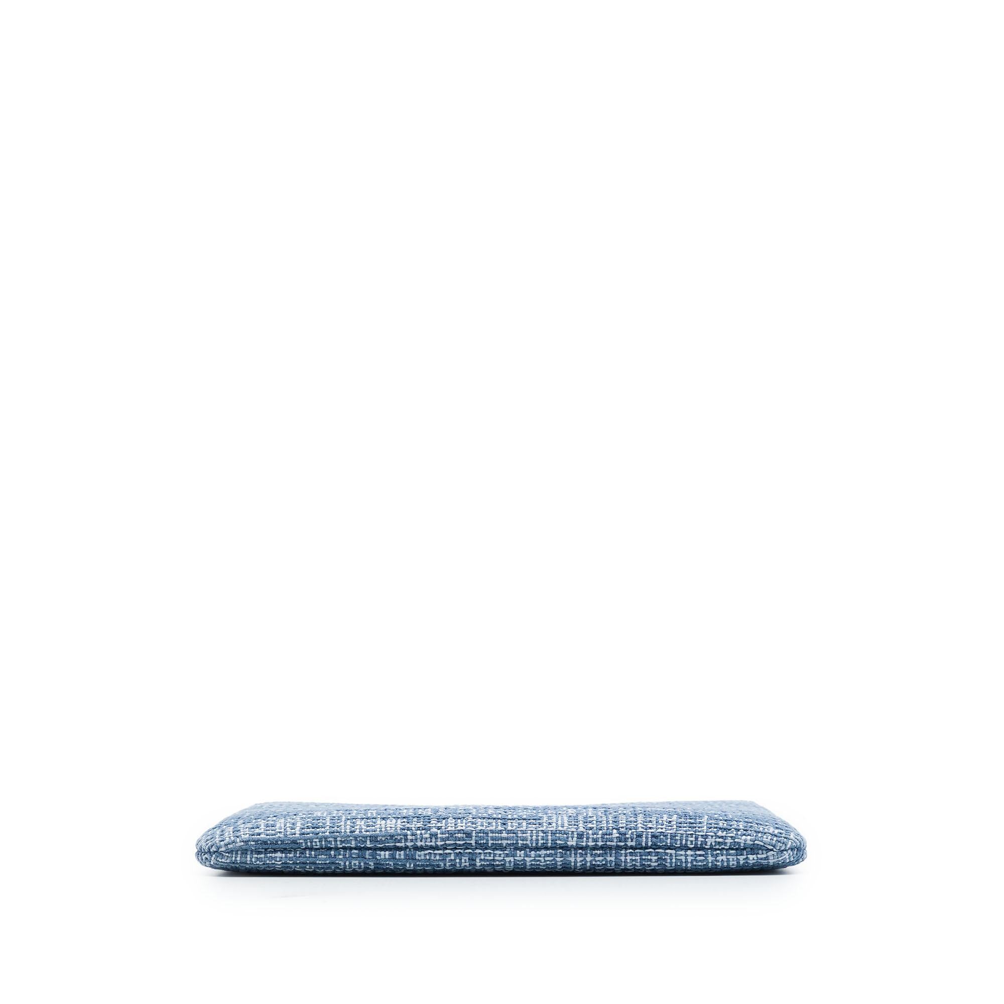 Chanel Medium Tweed Deauville O Case Clutch