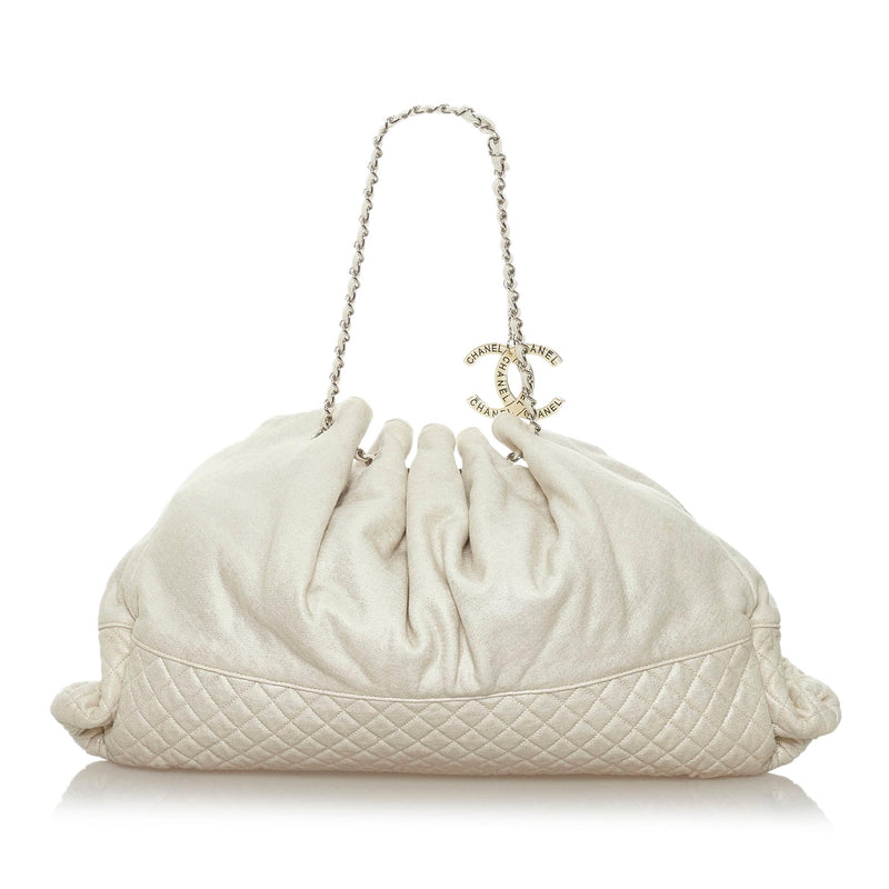 Chanel Melrose Cabas Cotton Tote Bag (SHG-28808) – LuxeDH
