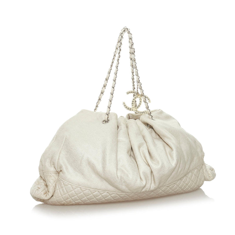 Chanel Melrose Cabas Cotton Tote Bag (SHG-28808) – LuxeDH