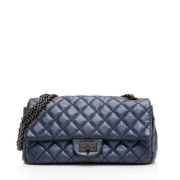 Chanel Metallic Aged Calfskin Reissue Accordion Flap Bag SHF FsCwVA