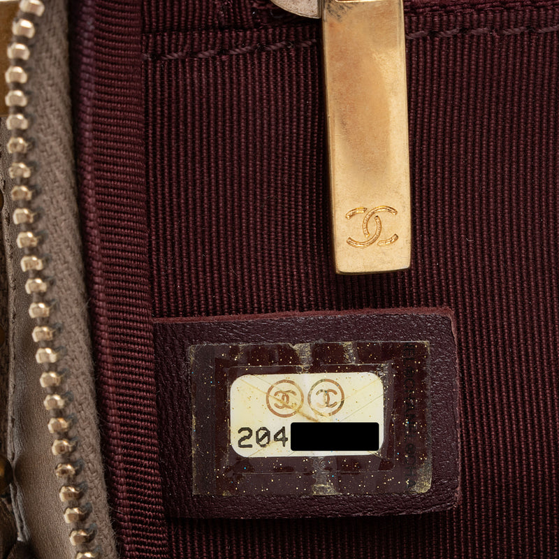 Chanel Metallic Lambskin Coco Camera Mini Shoulder Bag (SHF-7xYr5Z)