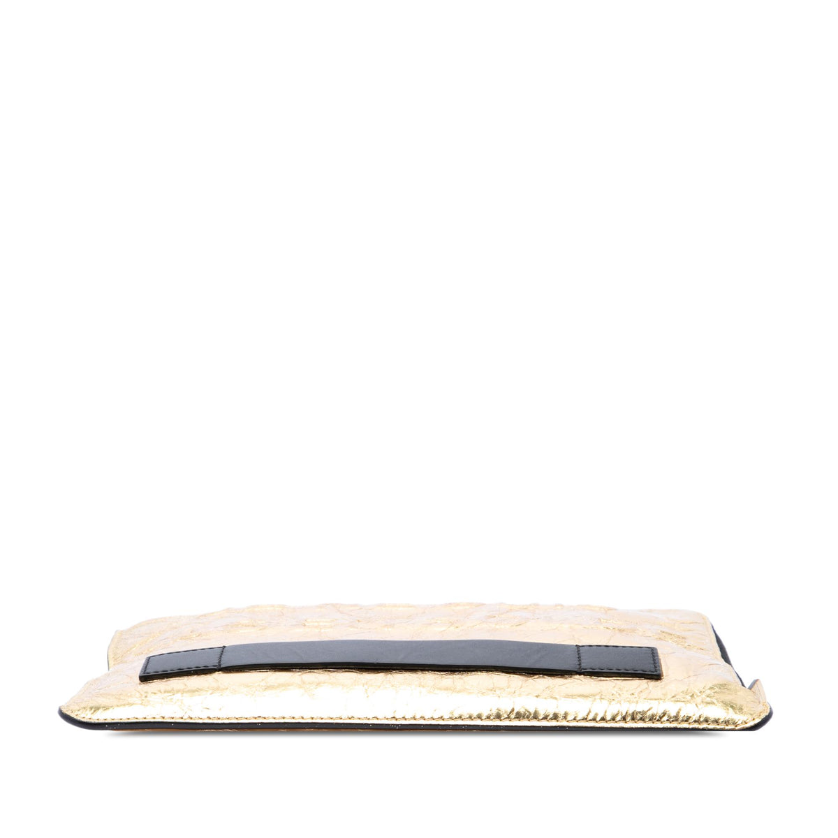 Chanel Metallic Lambskin Je Ne Suis Pas En Solde Clutch