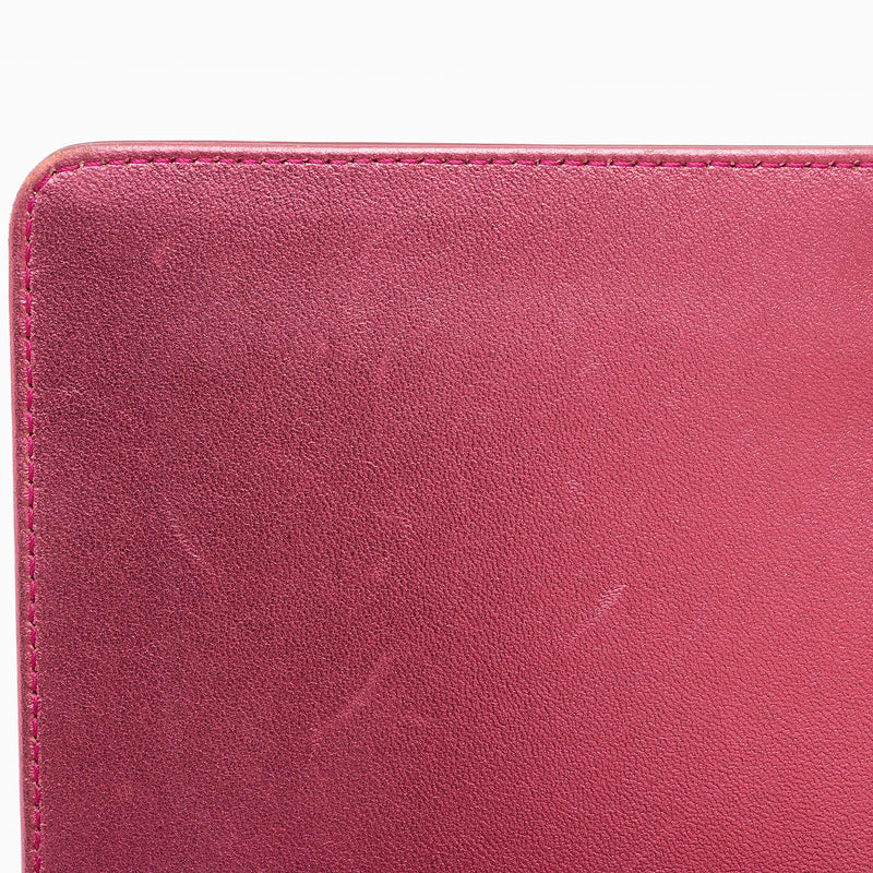 Chanel - Authenticated Wallet - Leather Pink Plain for Women, Very Good Condition