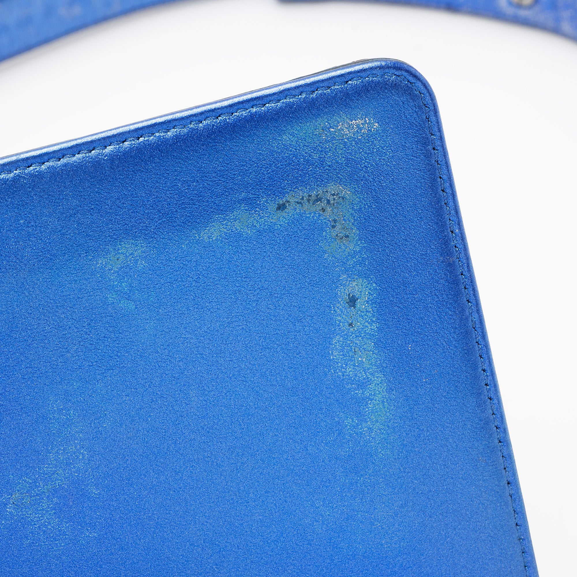 Chanel Metallic Patent Leather Old Medium Boy Bag