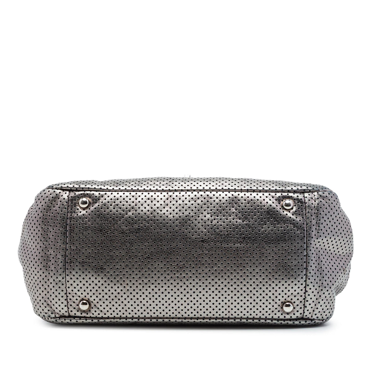 Chanel Metallic Perforated Calfskin Reissue 2.55 Drill Accordion Flap