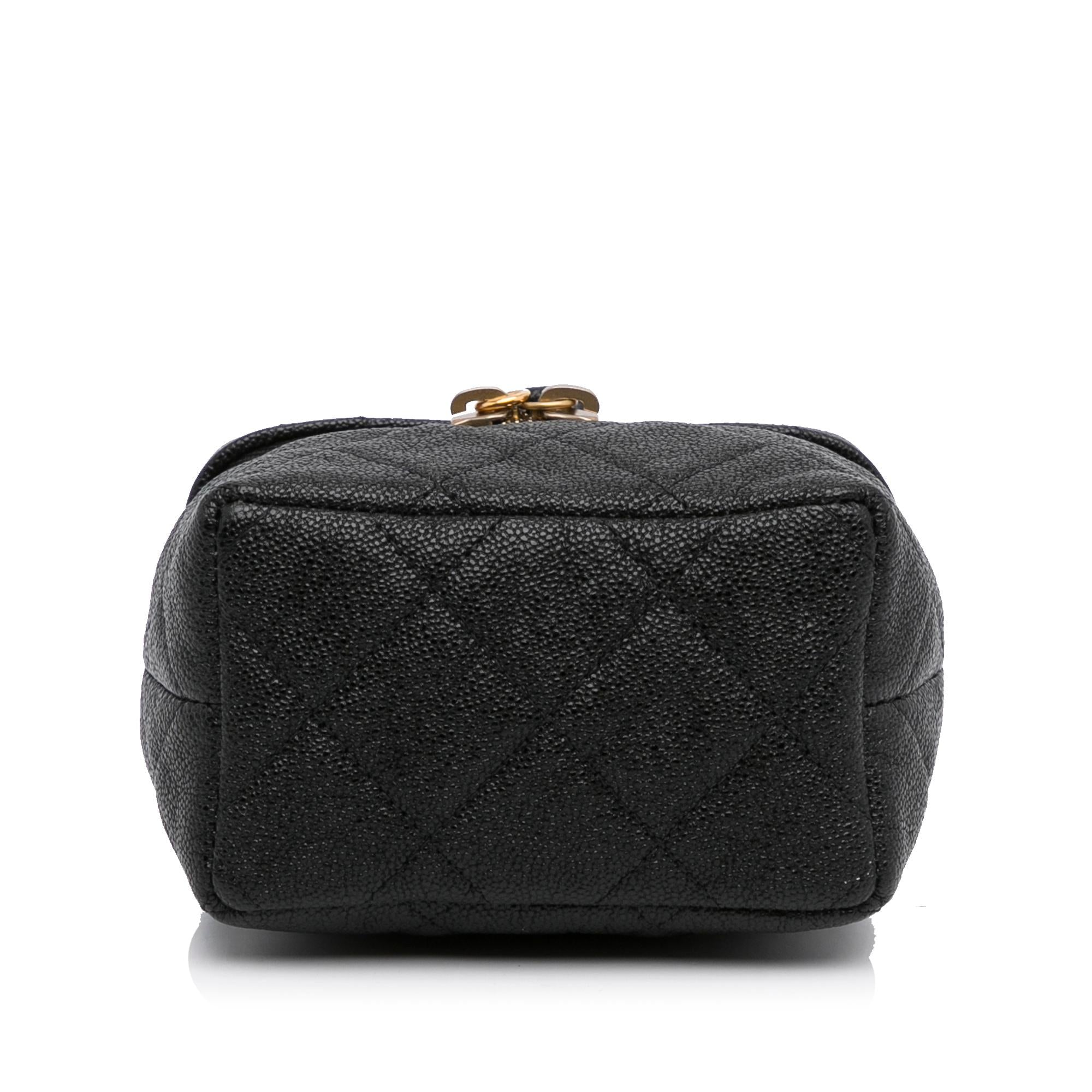 Chanel Micro Caviar Vanity Bag (SHG-Hn5TnB)