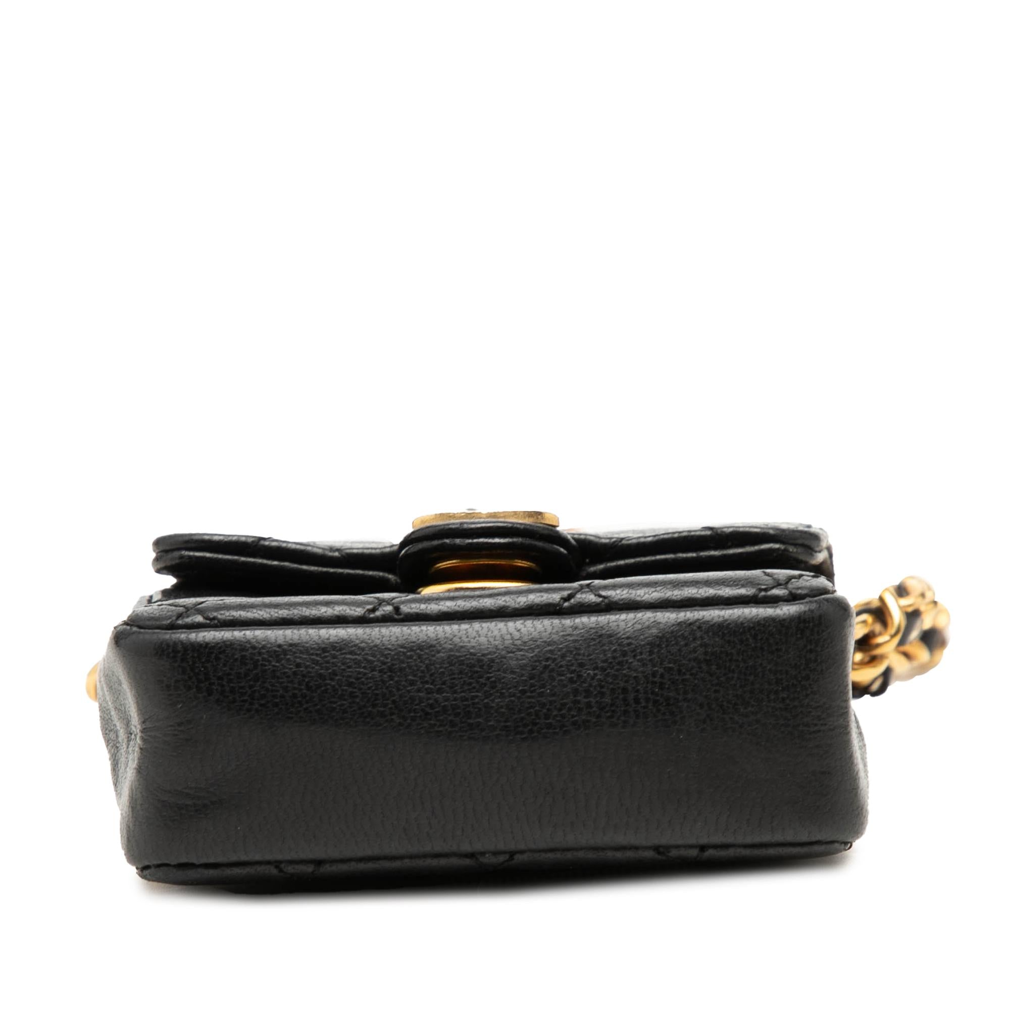 Chanel Micro Quilted Lambskin Single Flap