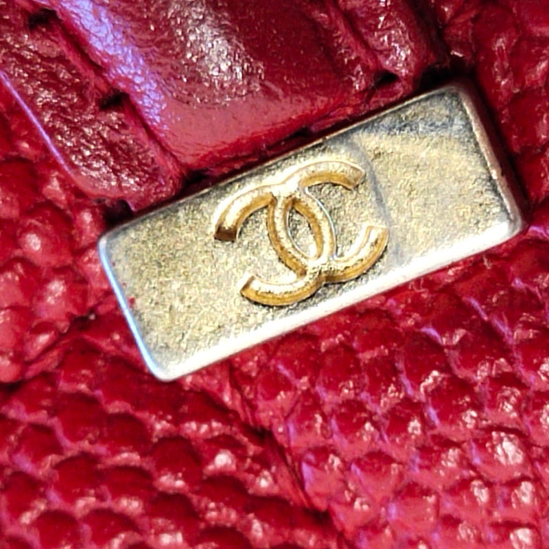 Chanel Mini CC Filigree Caviar Vanity Case (SHG-qVsozO)
