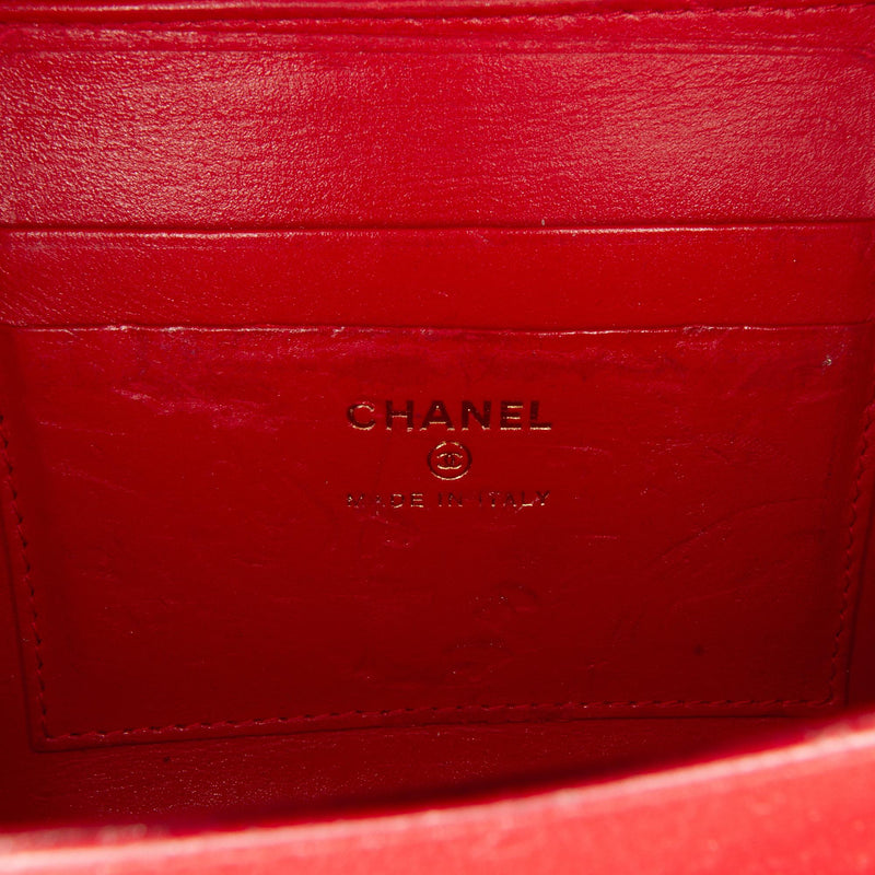 Chanel Mini CC Filigree Caviar Vanity Crossbody (SHG-Xm0DS6)