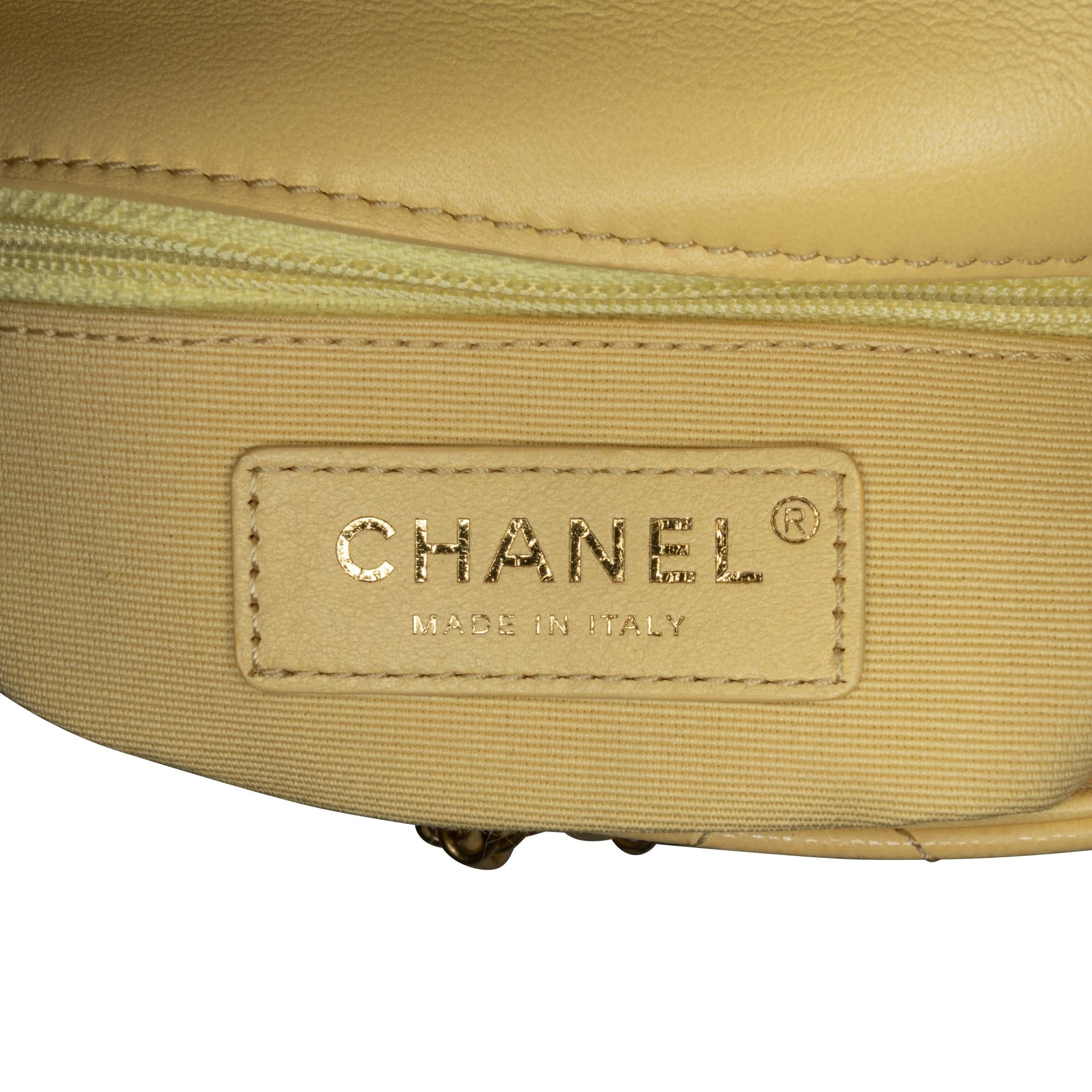 Chanel Mini CC Quilted Caviar Flap