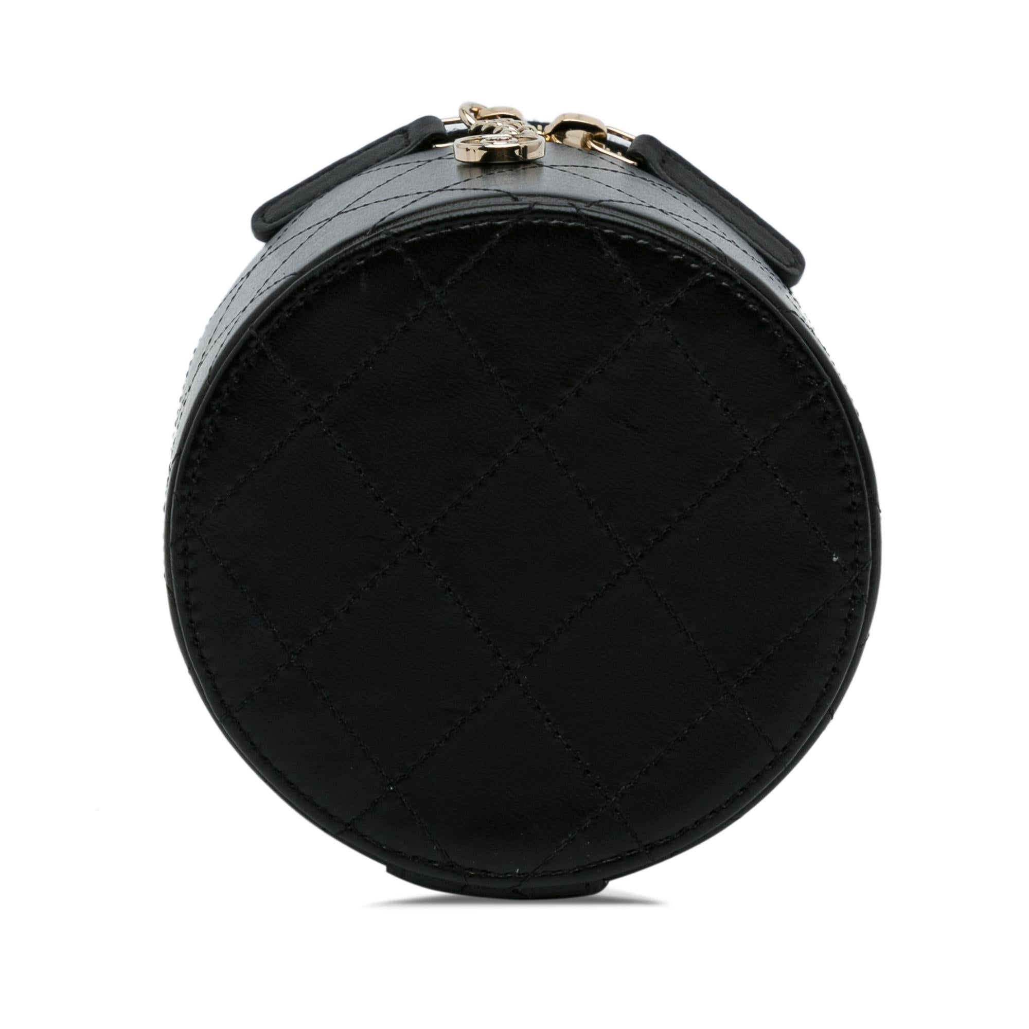 Chanel Mini CC Round Chain Vanity Bag