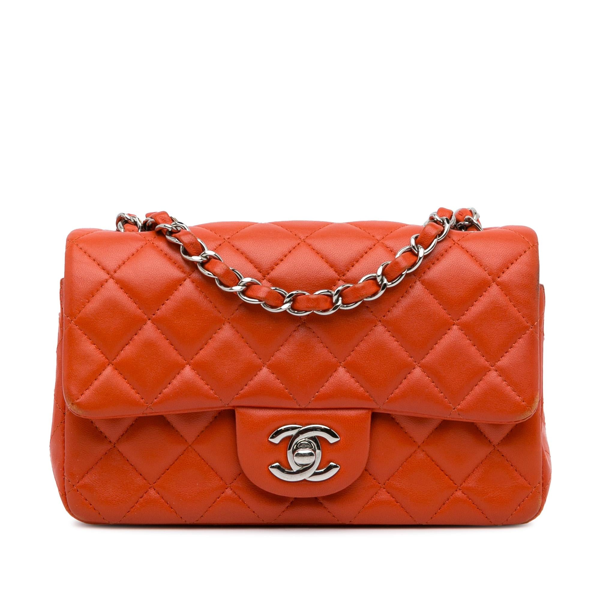 Chanel Mini Classic Lambskin Rectangular Single Flap