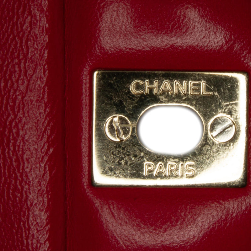 Chanel Mini Classic Lambskin Rectangular Single Flap (SHG-6kkXVi)