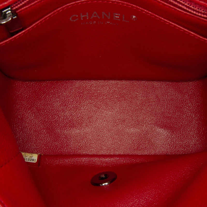 Chanel Mini Classic Lambskin Square Single Flap (SHG-xpK8dp)