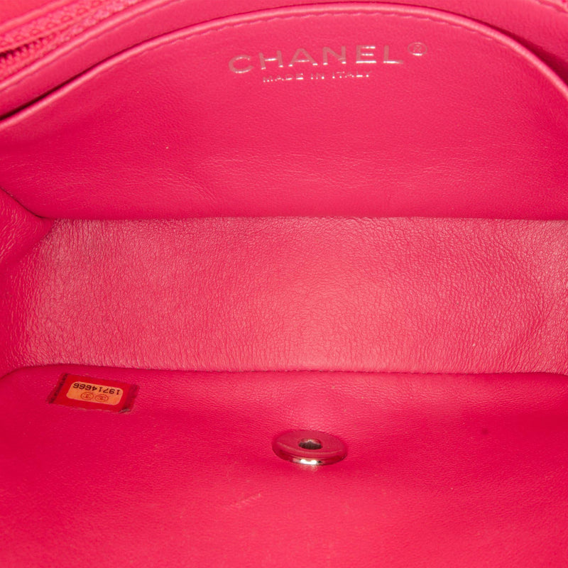Chanel Mini Classic Lambskin Square Single Flap (SHG-w1g0FJ)