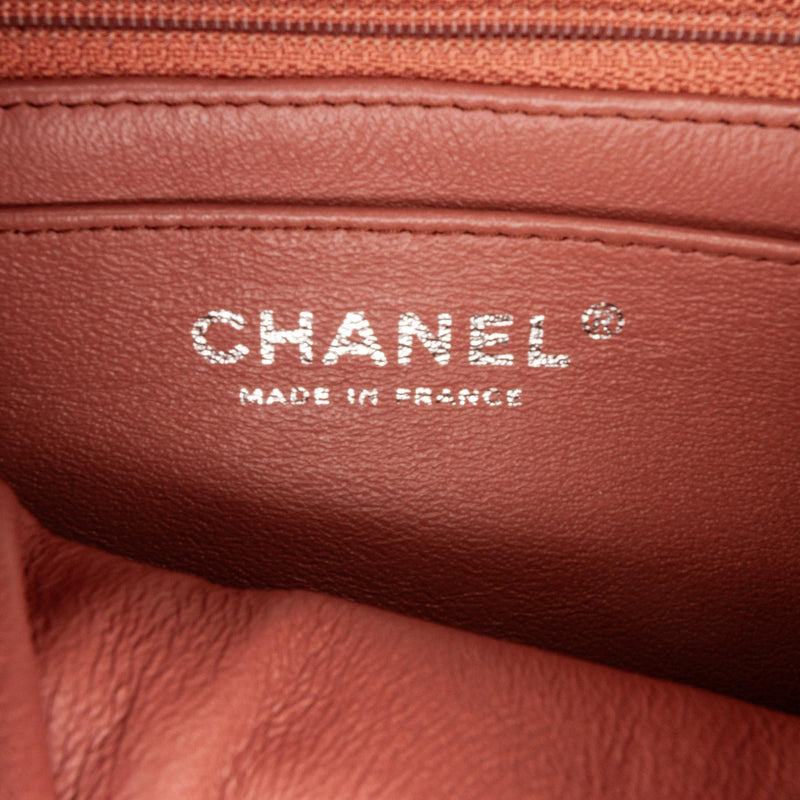 Chanel Mini Classic Square Patent Single Flap (SHG-nmtI7p)