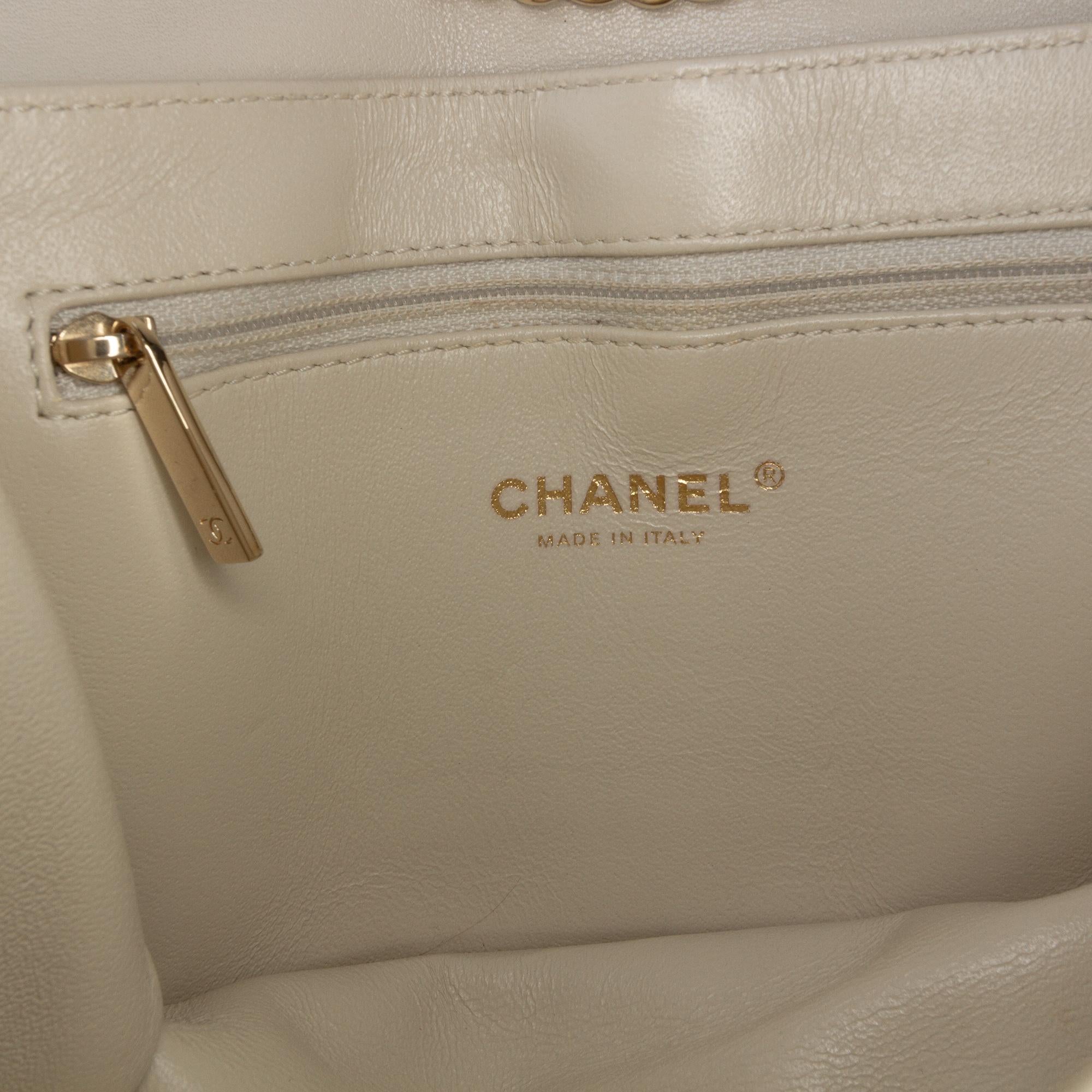 Chanel Mini Lambskin Beauty Lock Flap