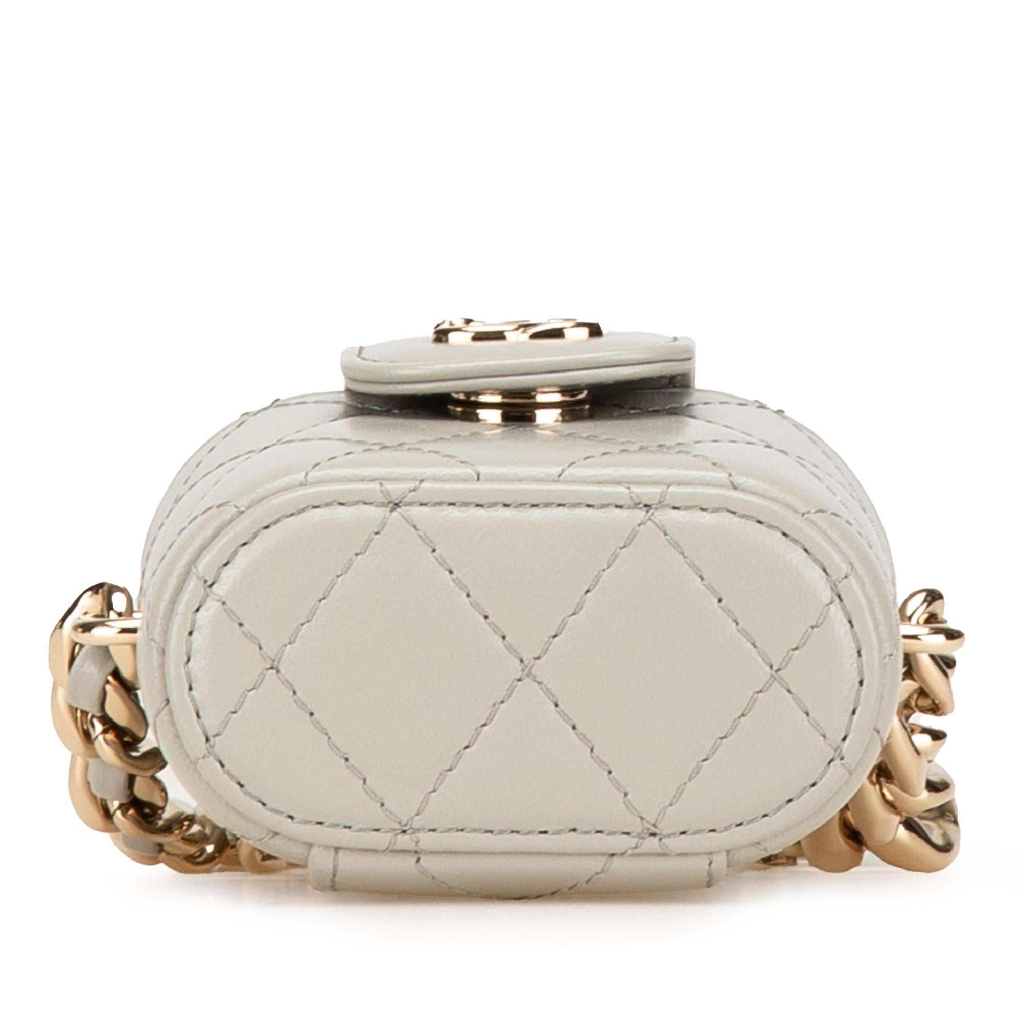 Chanel Mini Lambskin Elegant Chain Vanity Case