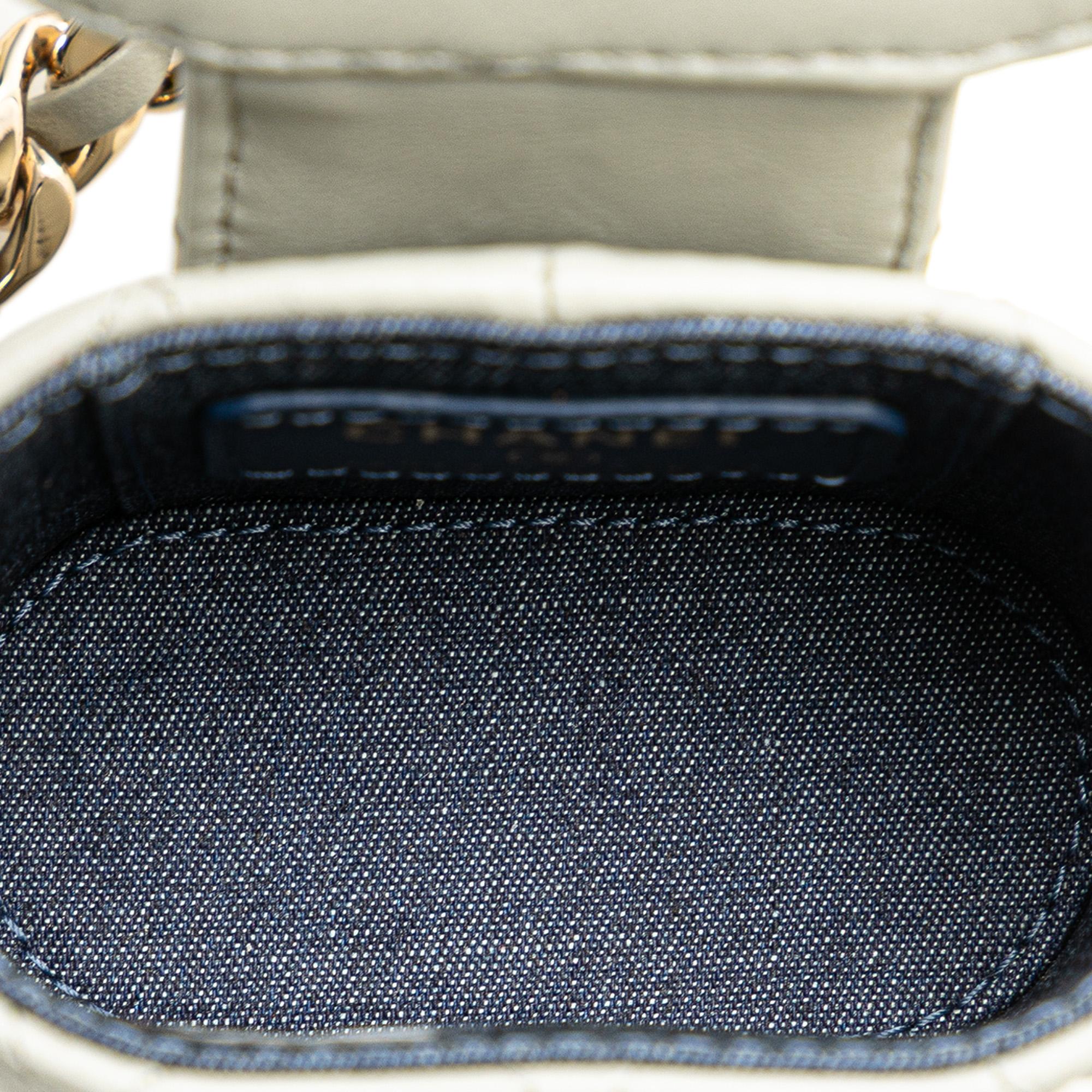 Chanel Mini Lambskin Elegant Chain Vanity Case