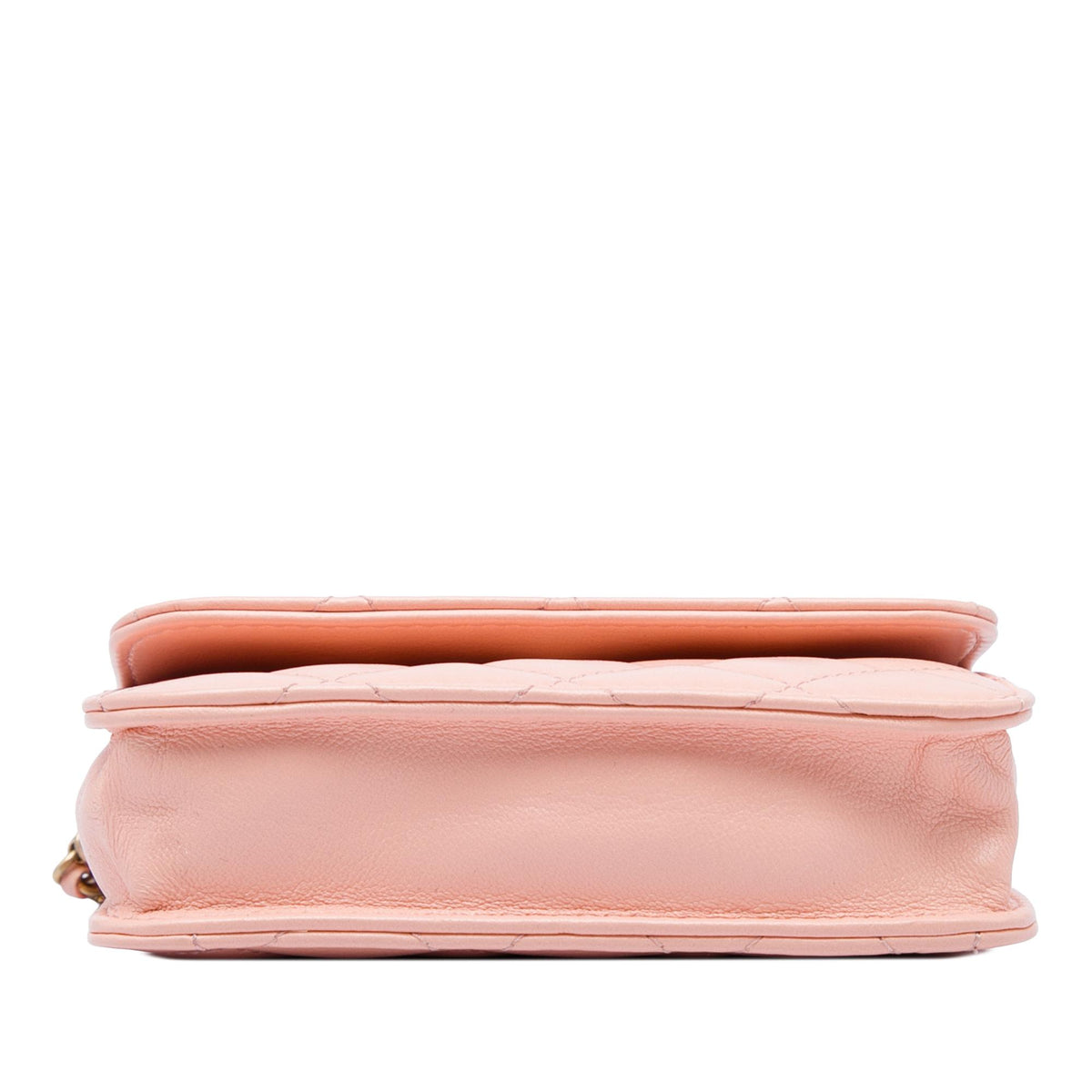 Chanel Mini Lambskin Pearl Crush Clutch On Chain