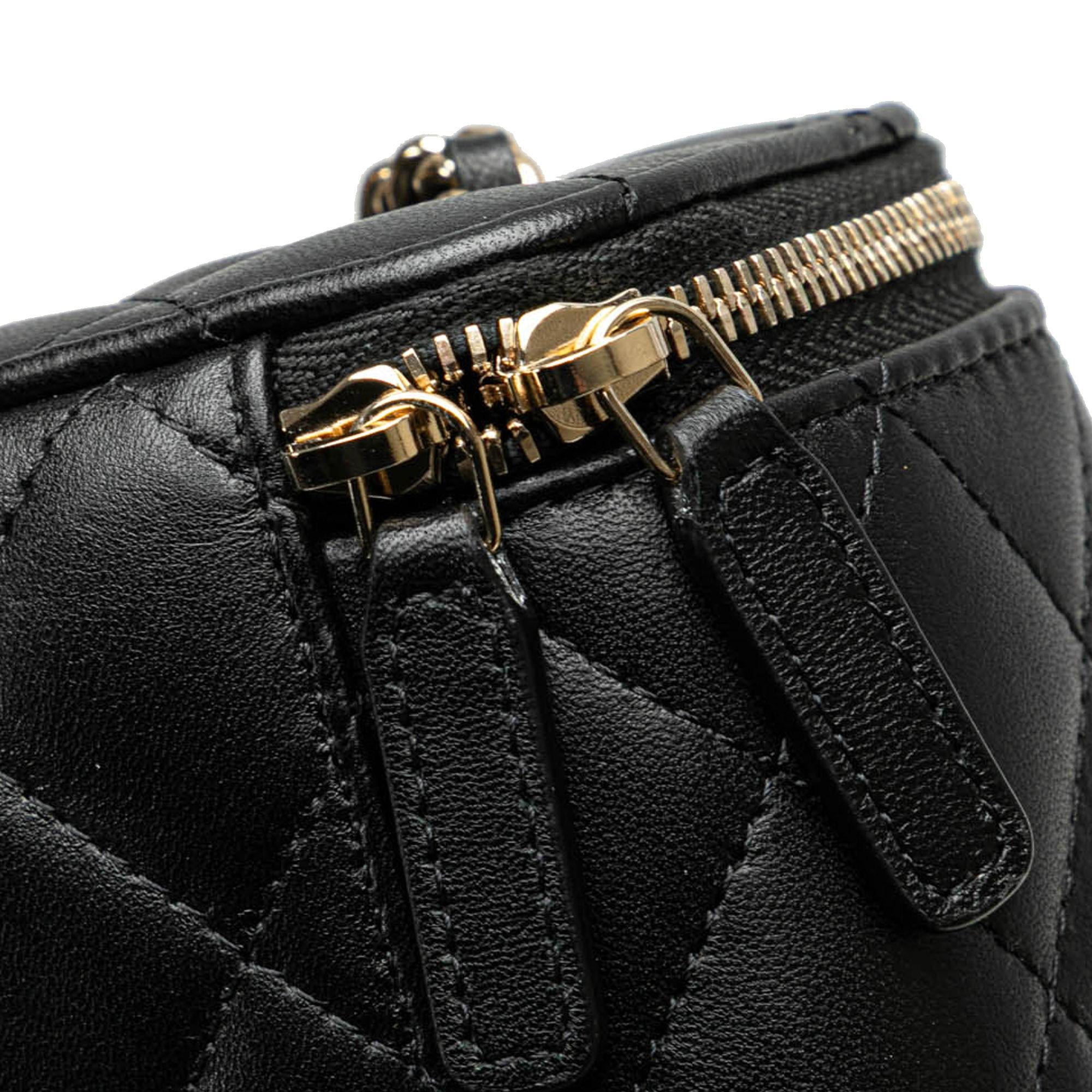 Chanel Mini Lambskin Vanity Case with Chain