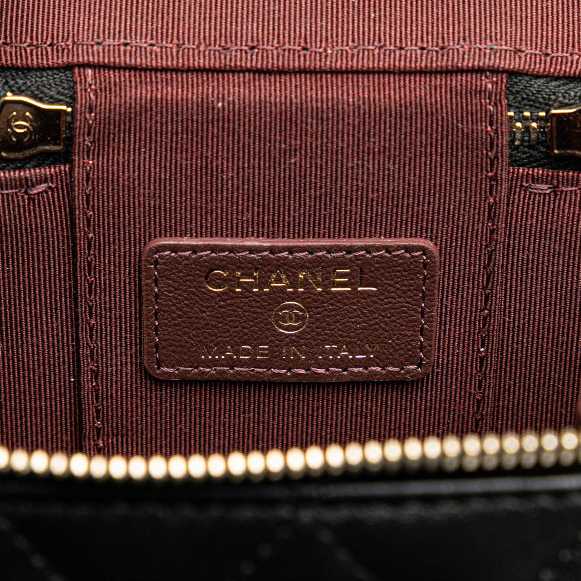 Chanel Mini Lambskin Vanity Case with Chain