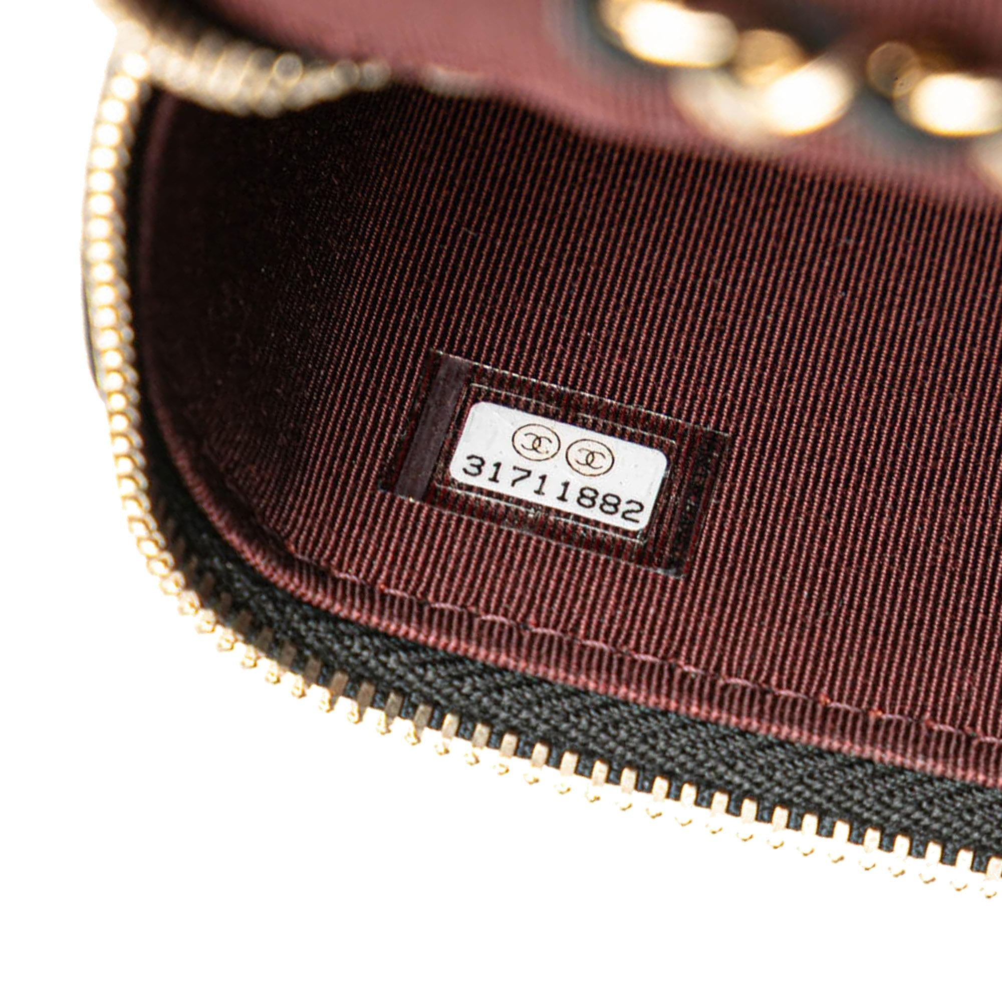 Chanel Mini Lambskin Vanity Case with Chain