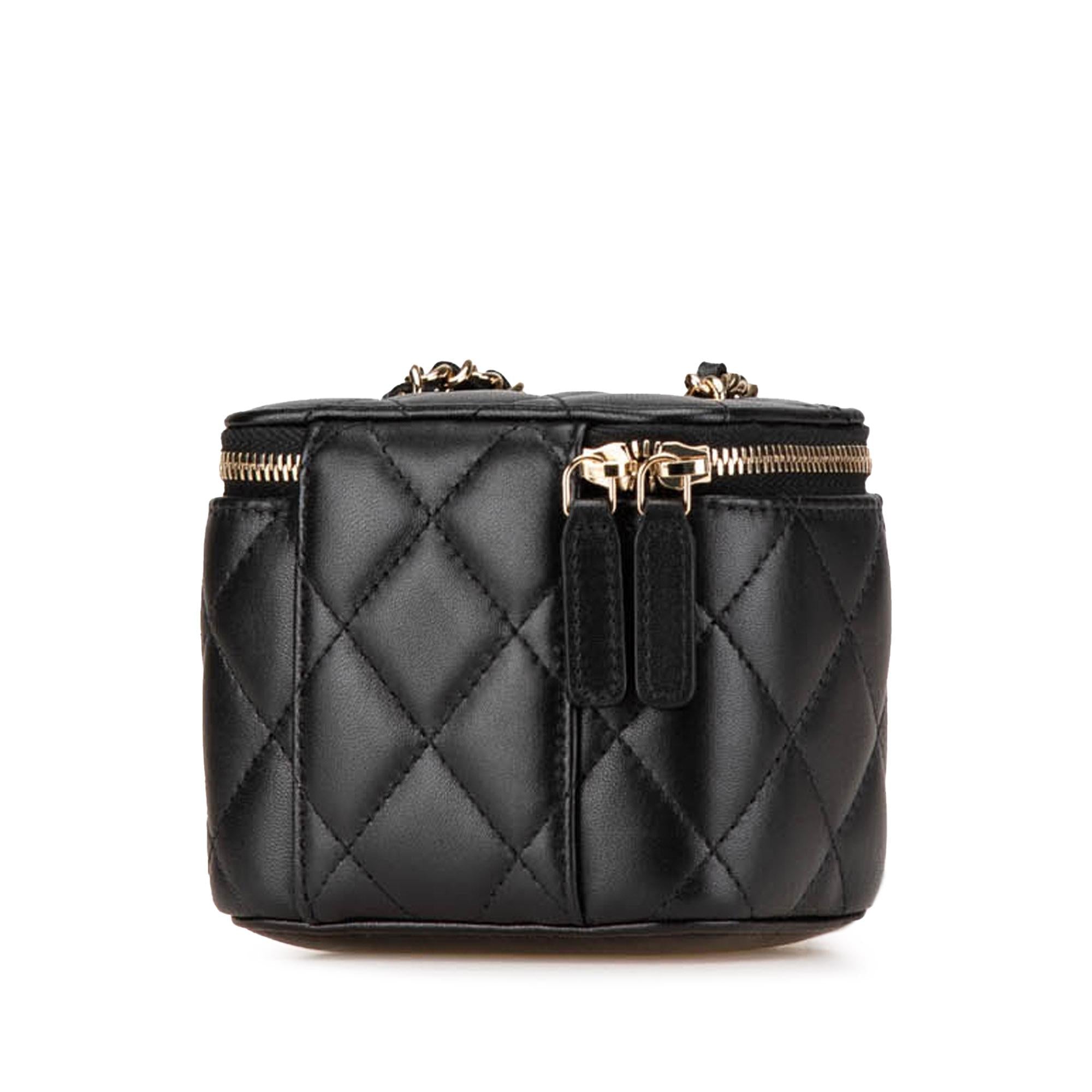 Chanel Mini Lambskin Vanity Case with Chain
