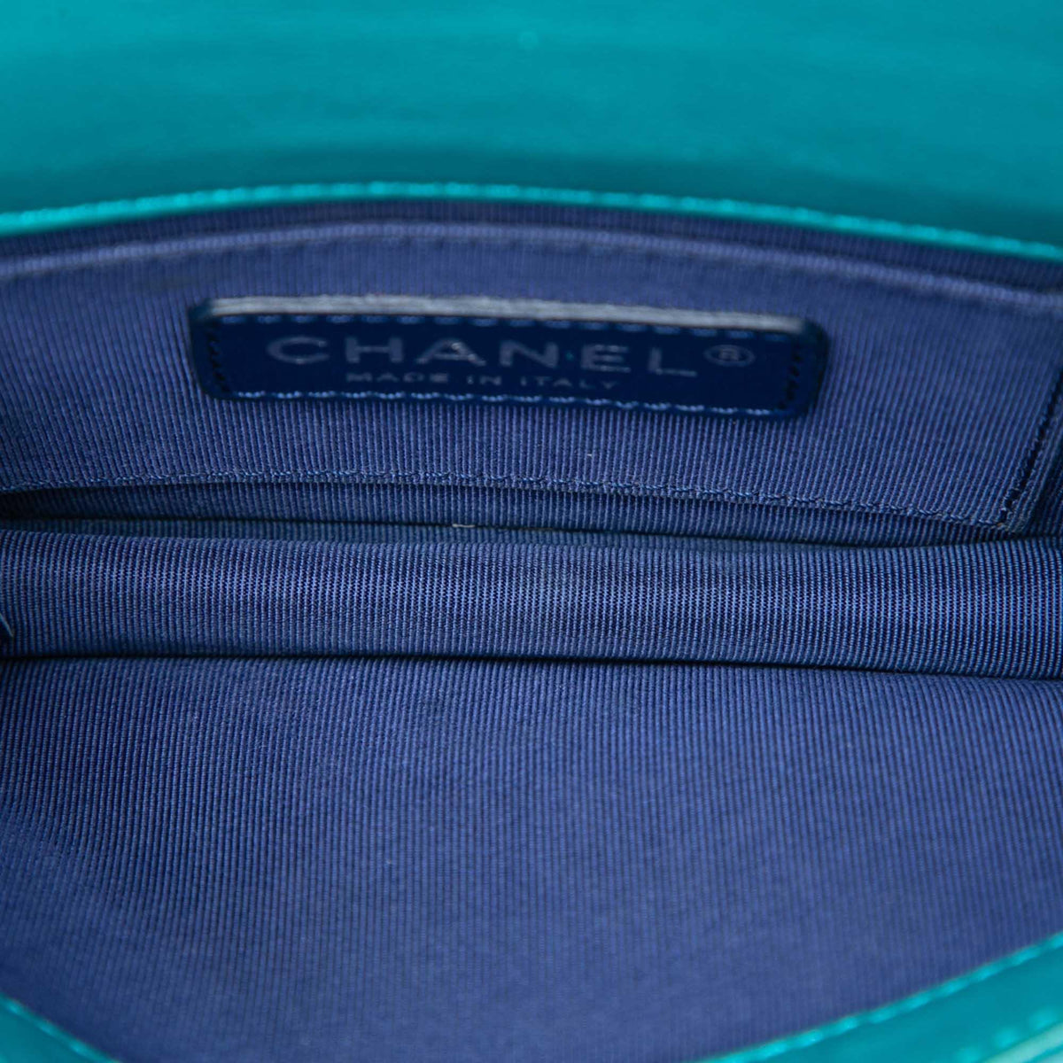 Chanel Mini Ombre Acrylic and Patent Boy Brick Flap