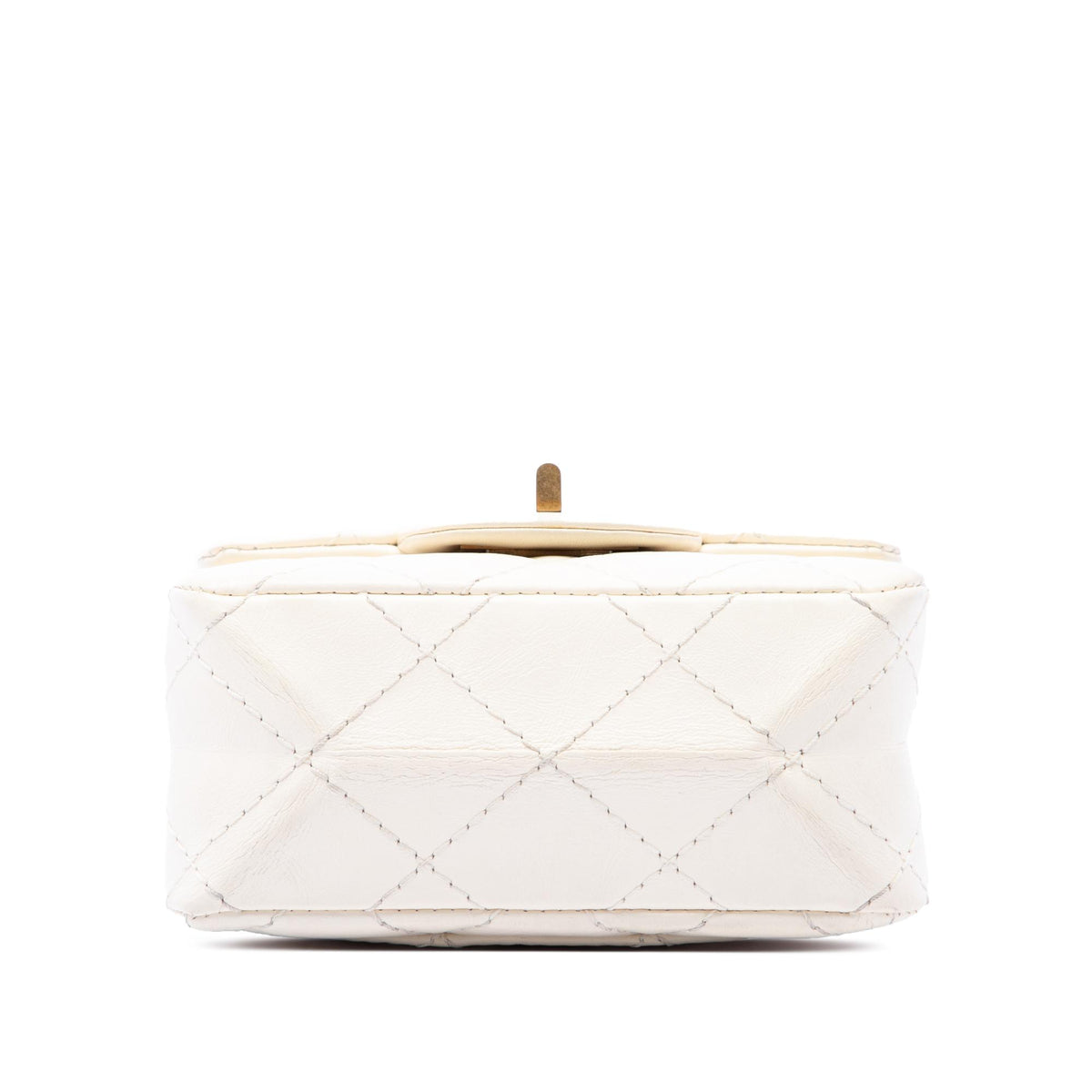 Chanel Mini Quilted Aged Calfskin 2.55 Reissue North South Flap