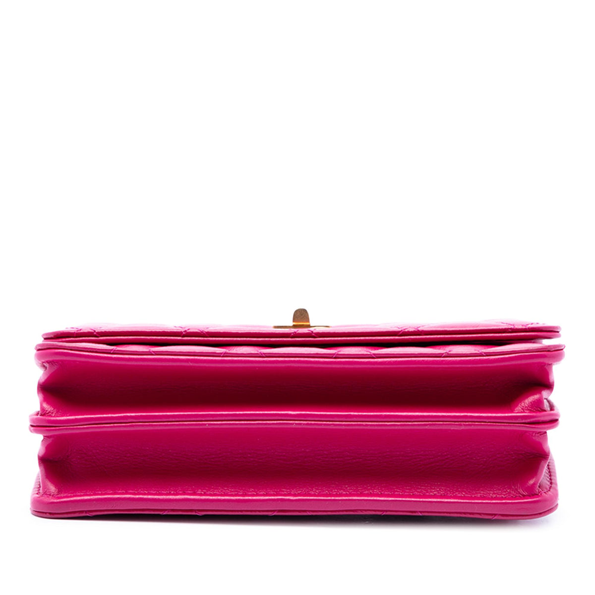 Chanel Mini Quilted Aged Calfskin Reissue 2.55 Wallet on Chain