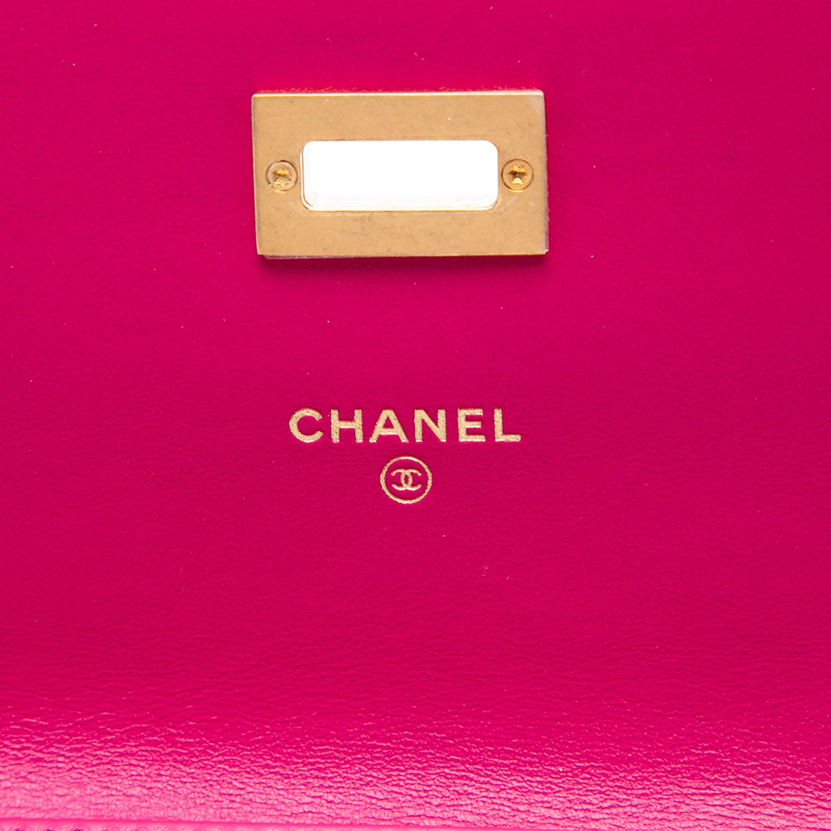 Chanel Mini Quilted Aged Calfskin Reissue 2.55 Wallet on Chain