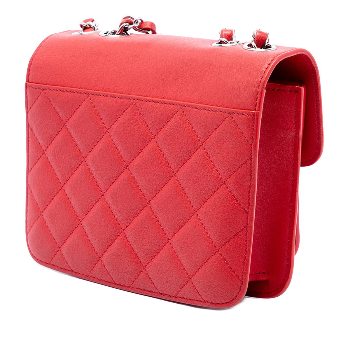 Chanel Mini Quilted Calfskin CC Box Flap