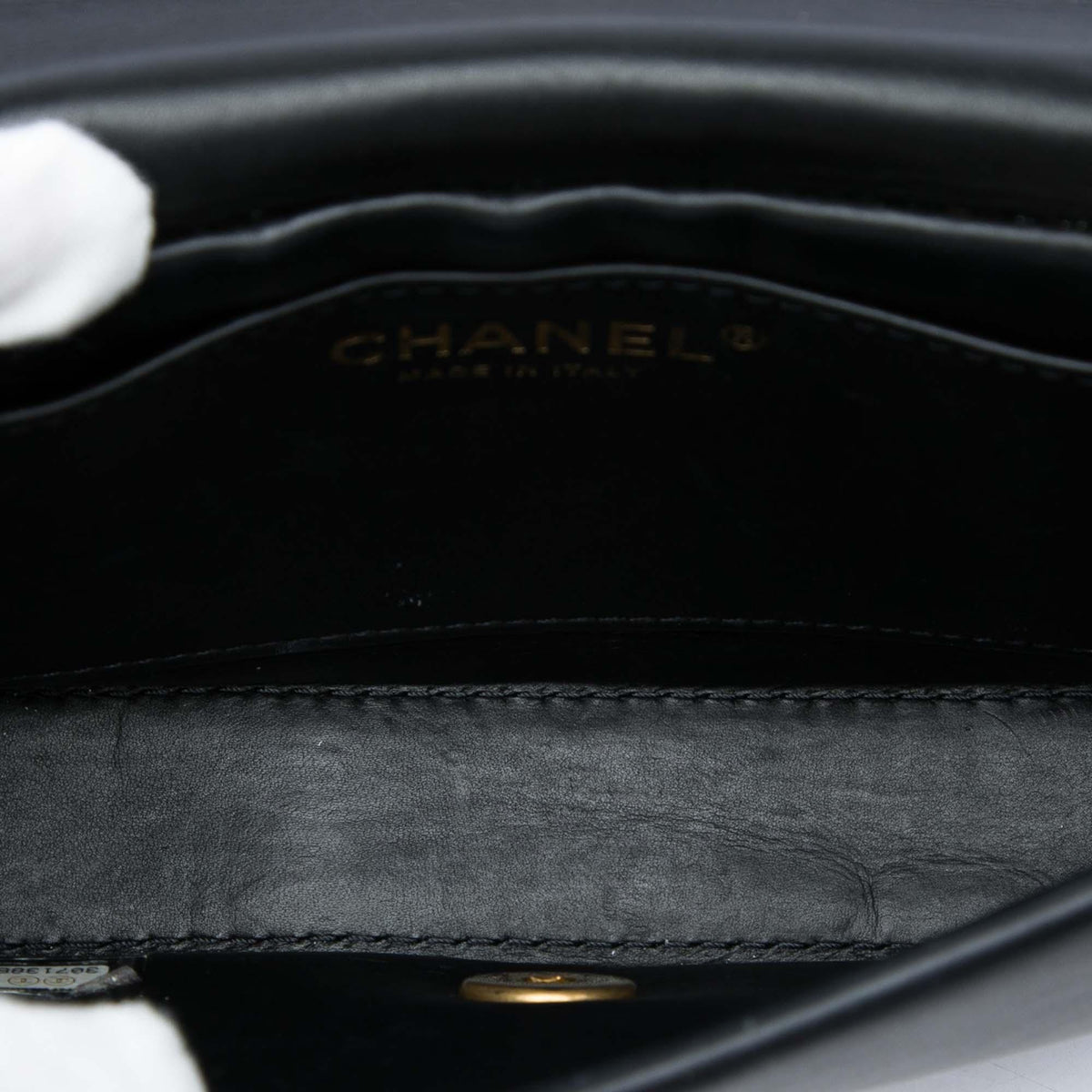 Chanel Mini Quilted Calfskin Nailed CC Flap