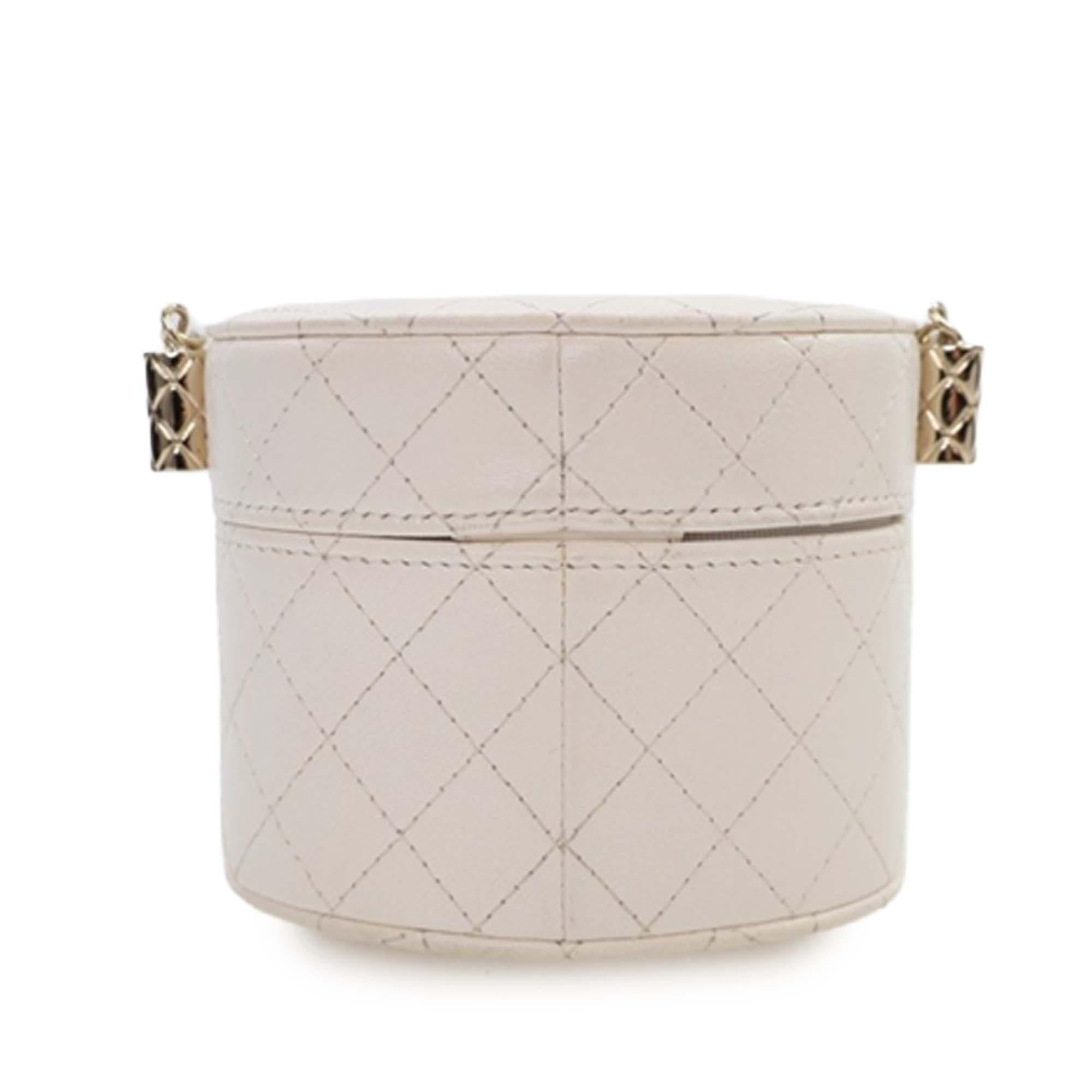 Chanel Mini Quilted Lambskin CC Allure Vanity Case