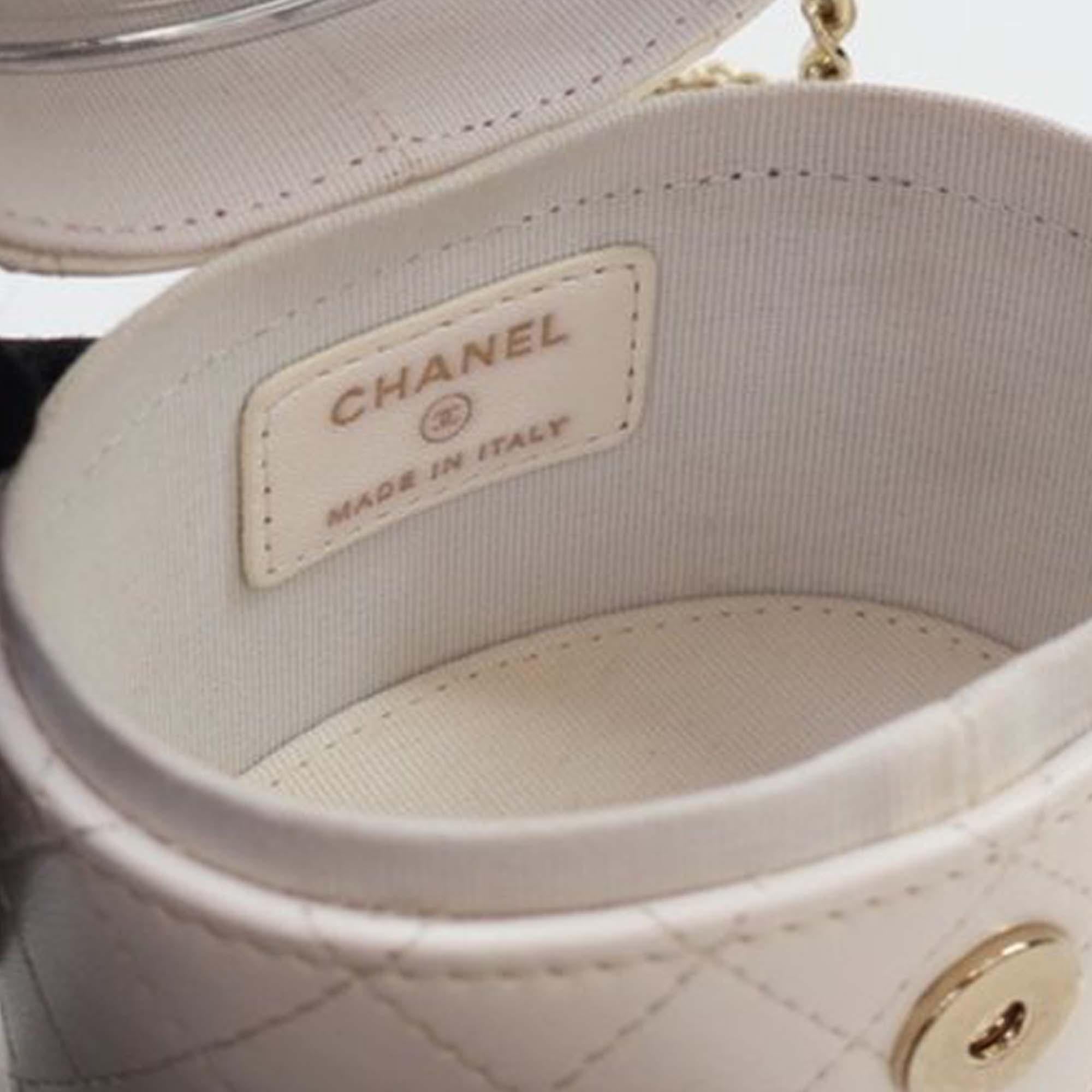 Chanel Mini Quilted Lambskin CC Allure Vanity Case